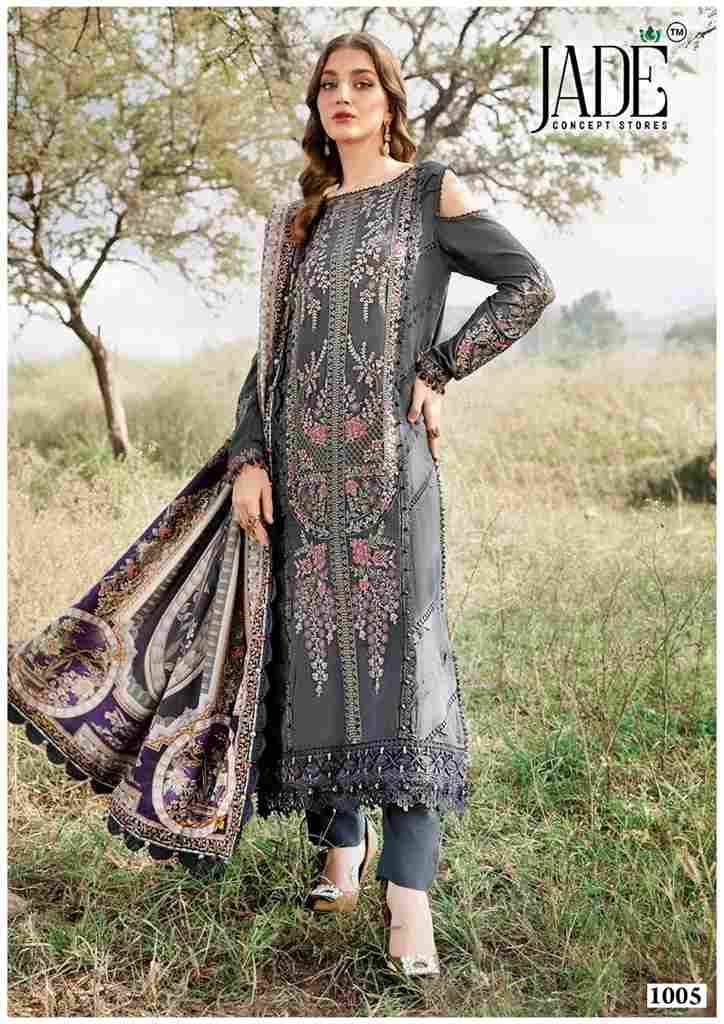 Bin Saeed Vol-10 By Jade 1001 To 1006 Series Beautiful Festive Suits Stylish Fancy Colorful Casual Wear & Ethnic Wear Pure Lawn Cotton Print Dresses At Wholesale Price