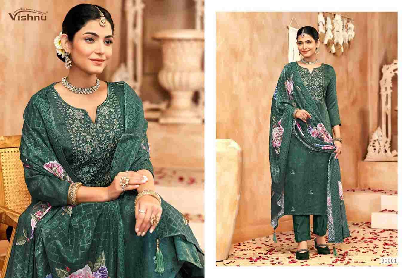 Raahat Vol-2 By Vishnu 91001 To 91008 Series Beautiful Stylish Festive Suits Fancy Colorful Casual Wear & Ethnic Wear & Ready To Wear Georgette Jacquard Dresses At Wholesale Price