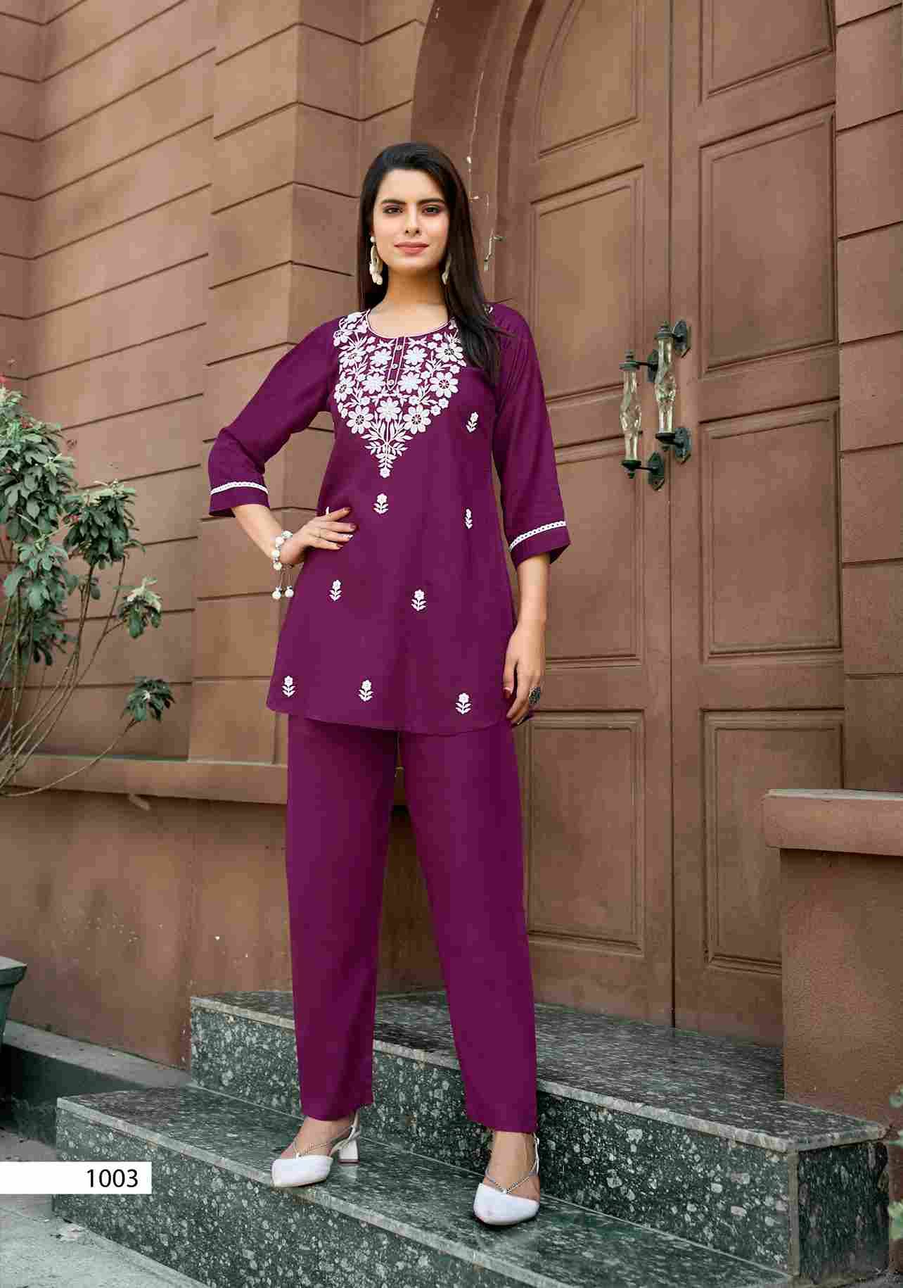 Polo By Tips And Tops 1001 To 1006 Series Designer Stylish Fancy Colorful Beautiful Party Wear & Ethnic Wear Collection Rayon Slub Co-Ords At Wholesale Price