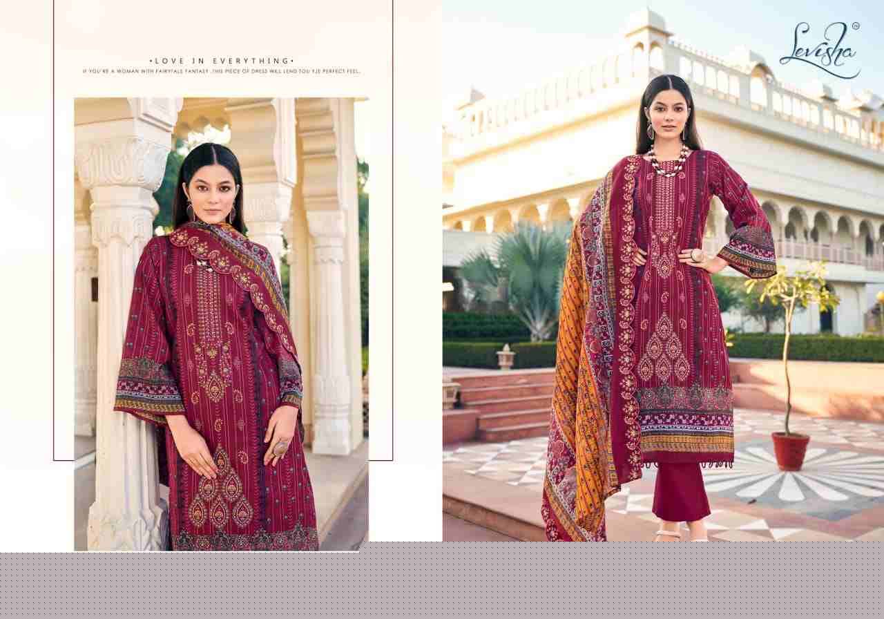 Madhubala By Levisha 1013 To 1020 Series Festive Suits Beautiful Fancy Colorful Stylish Party Wear & Occasional Wear Cambric Lawn Cotton Dresses At Wholesale Price