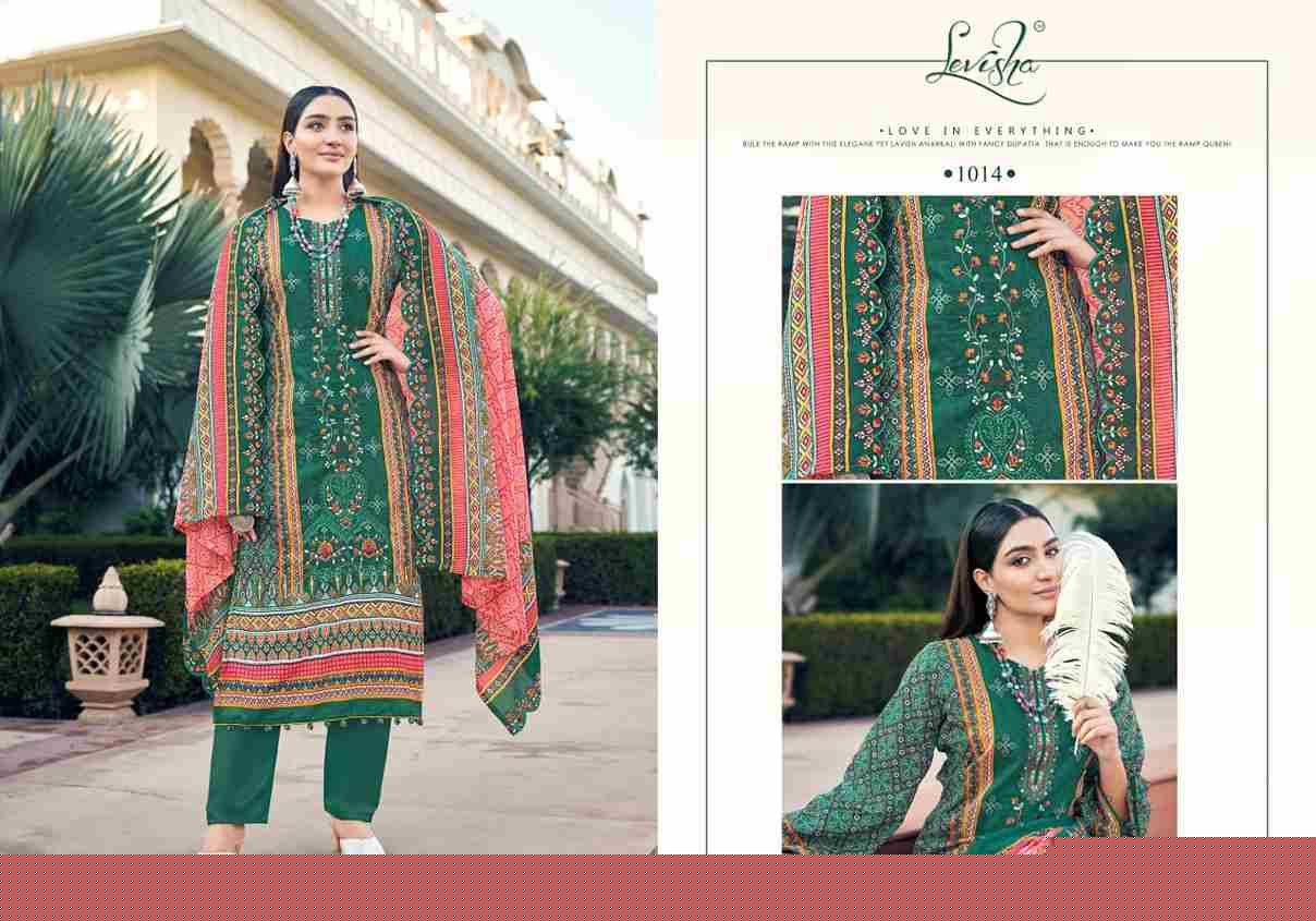 Madhubala By Levisha 1013 To 1020 Series Festive Suits Beautiful Fancy Colorful Stylish Party Wear & Occasional Wear Cambric Lawn Cotton Dresses At Wholesale Price