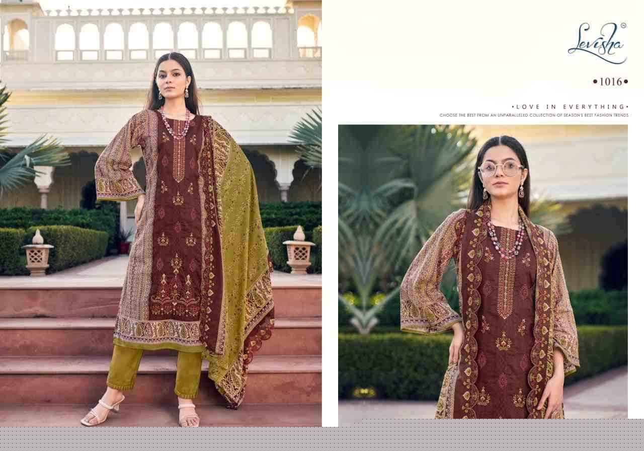 Madhubala By Levisha 1013 To 1020 Series Festive Suits Beautiful Fancy Colorful Stylish Party Wear & Occasional Wear Cambric Lawn Cotton Dresses At Wholesale Price