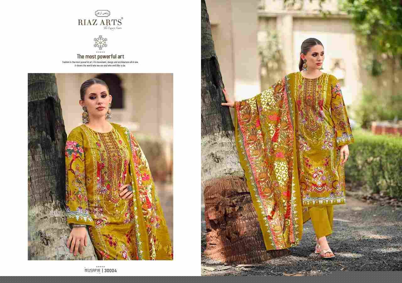 Musafir Vol-19 By Riaz Arts 30001 To 30008 Series Wholesale Designer Pakistani Suits Collection Beautiful Stylish Fancy Colorful Party Wear & Occasional Wear Pure Lawn Print With Embroidered Dresses At Wholesale Price