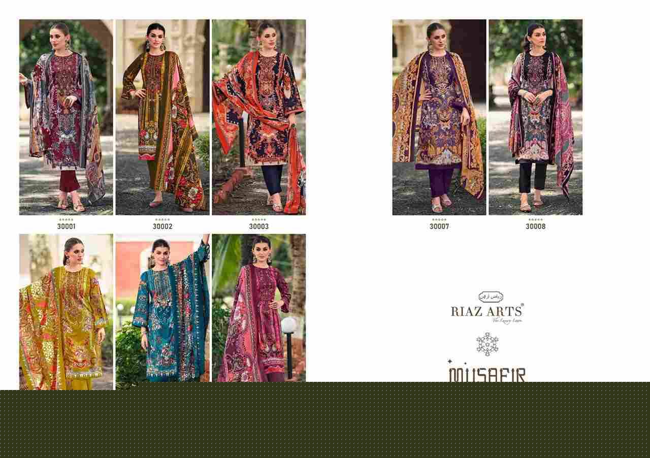 Musafir Vol-19 By Riaz Arts 30001 To 30008 Series Wholesale Designer Pakistani Suits Collection Beautiful Stylish Fancy Colorful Party Wear & Occasional Wear Pure Lawn Print With Embroidered Dresses At Wholesale Price