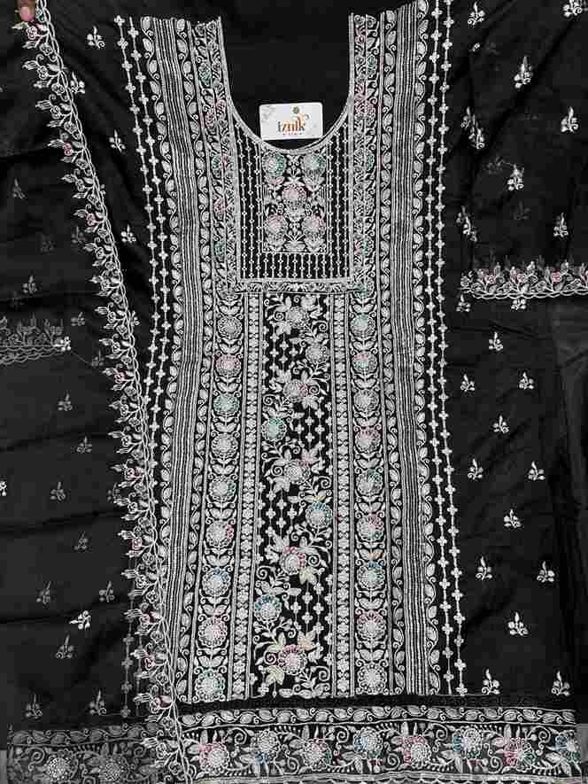 Iznik Hit Design 123 By Iznik Fab Beautiful Pakistani Suits Colorful Stylish Fancy Casual Wear & Ethnic Wear Organza Silk Embroidered Dresses At Wholesale Price