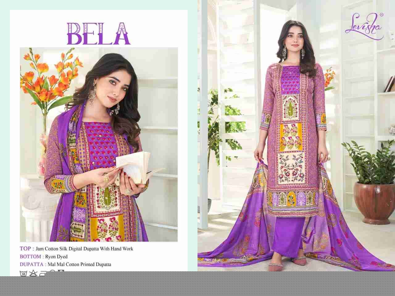 Bela By Levisha 1001 To 1004 Series Festive Suits Beautiful Fancy Colorful Stylish Party Wear & Occasional Wear Jam Cotton Silk Dresses At Wholesale Price