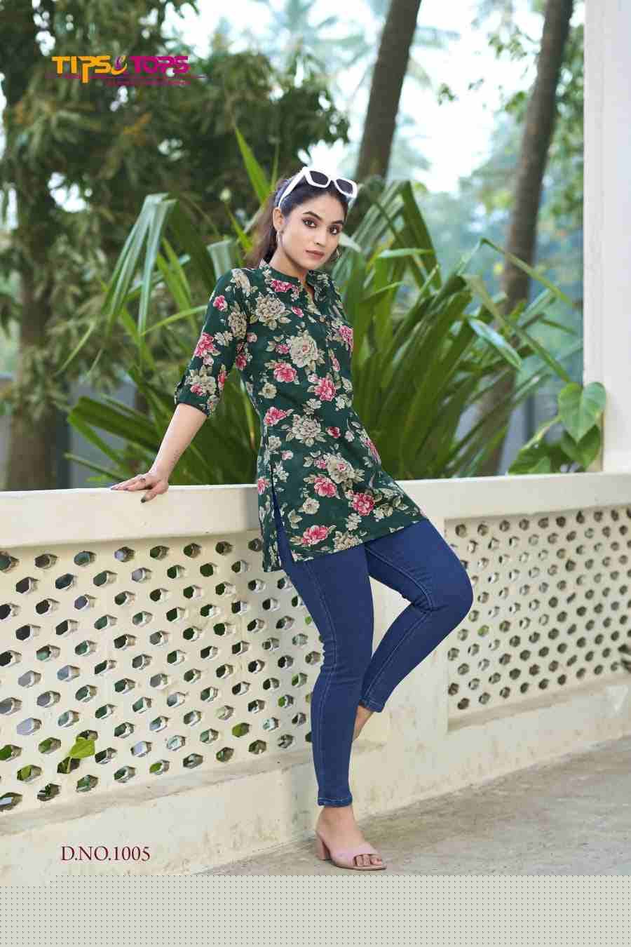 Cotton Shorties Vol-6 By Tips And Tops 1001 To 1006 Series Designer Stylish Fancy Colorful Beautiful Party Wear & Ethnic Wear Collection Premium Cotton Tops At Wholesale Price