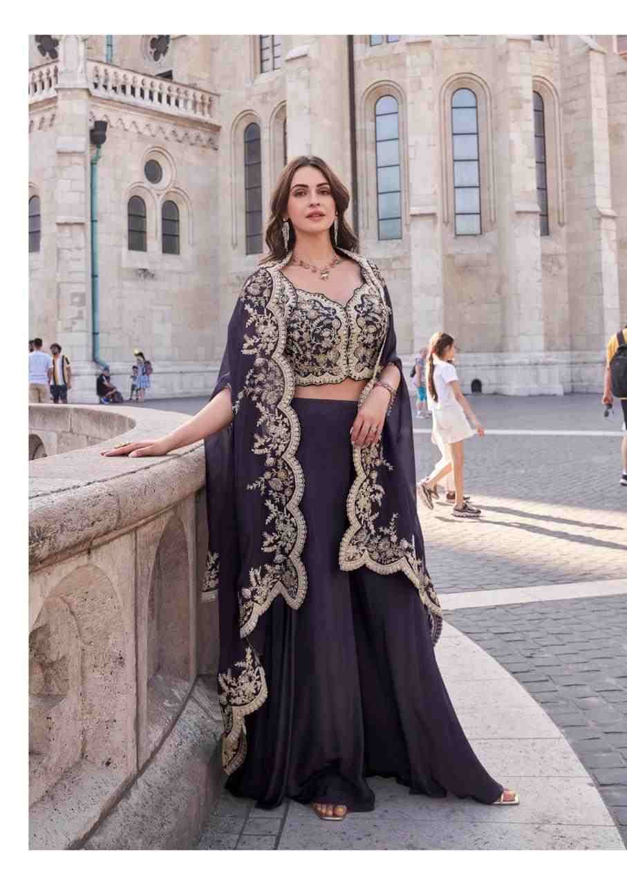 Jannat Platinum By Sayuri 5574-A To 5574-D Series Designer Stylish Fancy Colorful Beautiful Party Wear & Ethnic Wear Collection Premium Silk Tops With Bottom At Wholesale Price