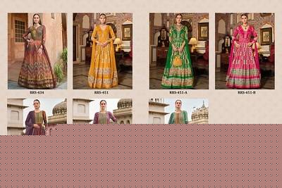 Ada By Kreshva Designer Stylish Fancy Colorful Beautiful Party Wear & Ethnic Wear Collection Fancy Silk Gown At Wholesale Price