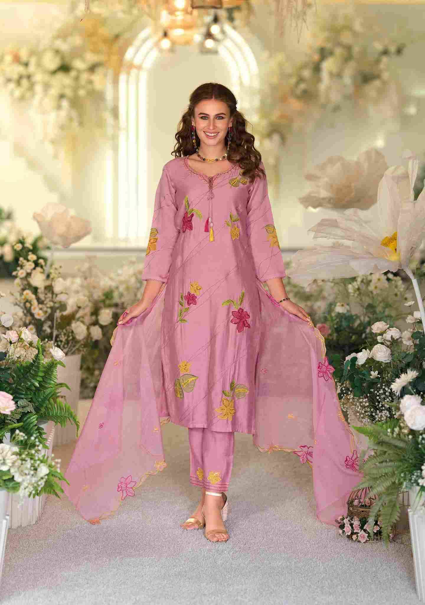 Angle By kailee 43201 To 43204 Series Beautiful Festive Suits Colorful Stylish Fancy Casual Wear & Ethnic Wear Pure Viscose Silk Dresses At Wholesale Price