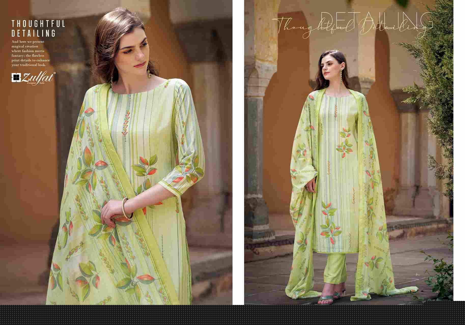 Siya By Zulfat 625-001 To 625-008 Series Beautiful Festive Suits Stylish Fancy Colorful Casual Wear & Ethnic Wear Pure Cotton Print Dresses At Wholesale Price