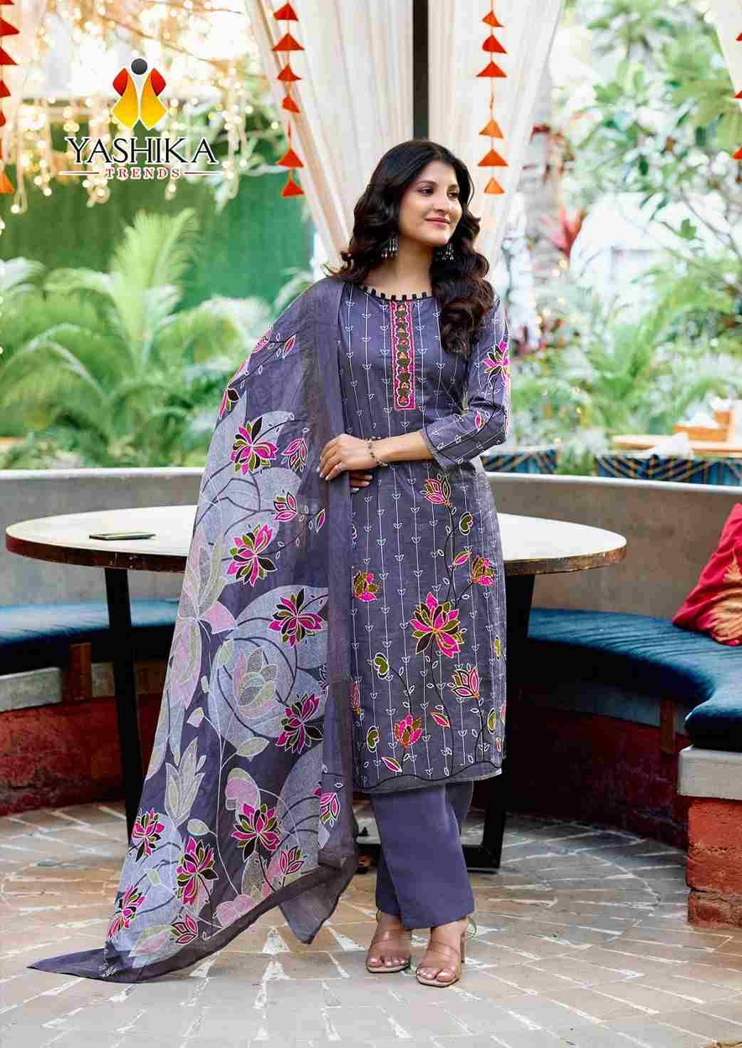 Dua Vol-4 By Yashika Trends 4001 To 4008 Series Beautiful Festive Suits Colorful Stylish Fancy Casual Wear & Ethnic Wear Pure Cotton Print Dresses At Wholesale Price
