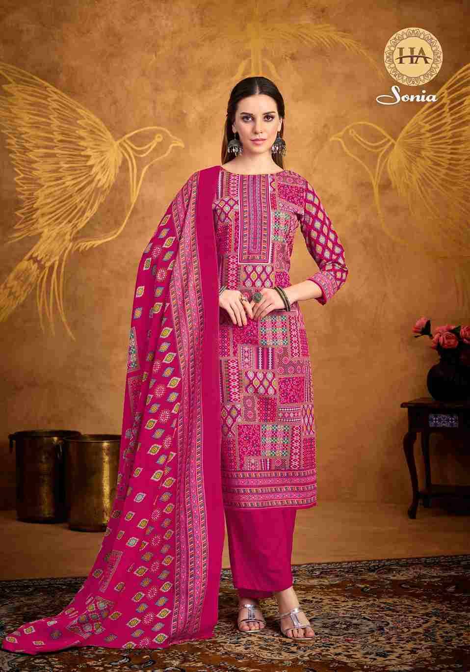 Sonia By Harshit Fashion Hub 1788-001 To 1788-008 Series Beautiful Festive Suits Stylish Fancy Colorful Casual Wear & Ethnic Wear Pure Cotton Dresses At Wholesale Price