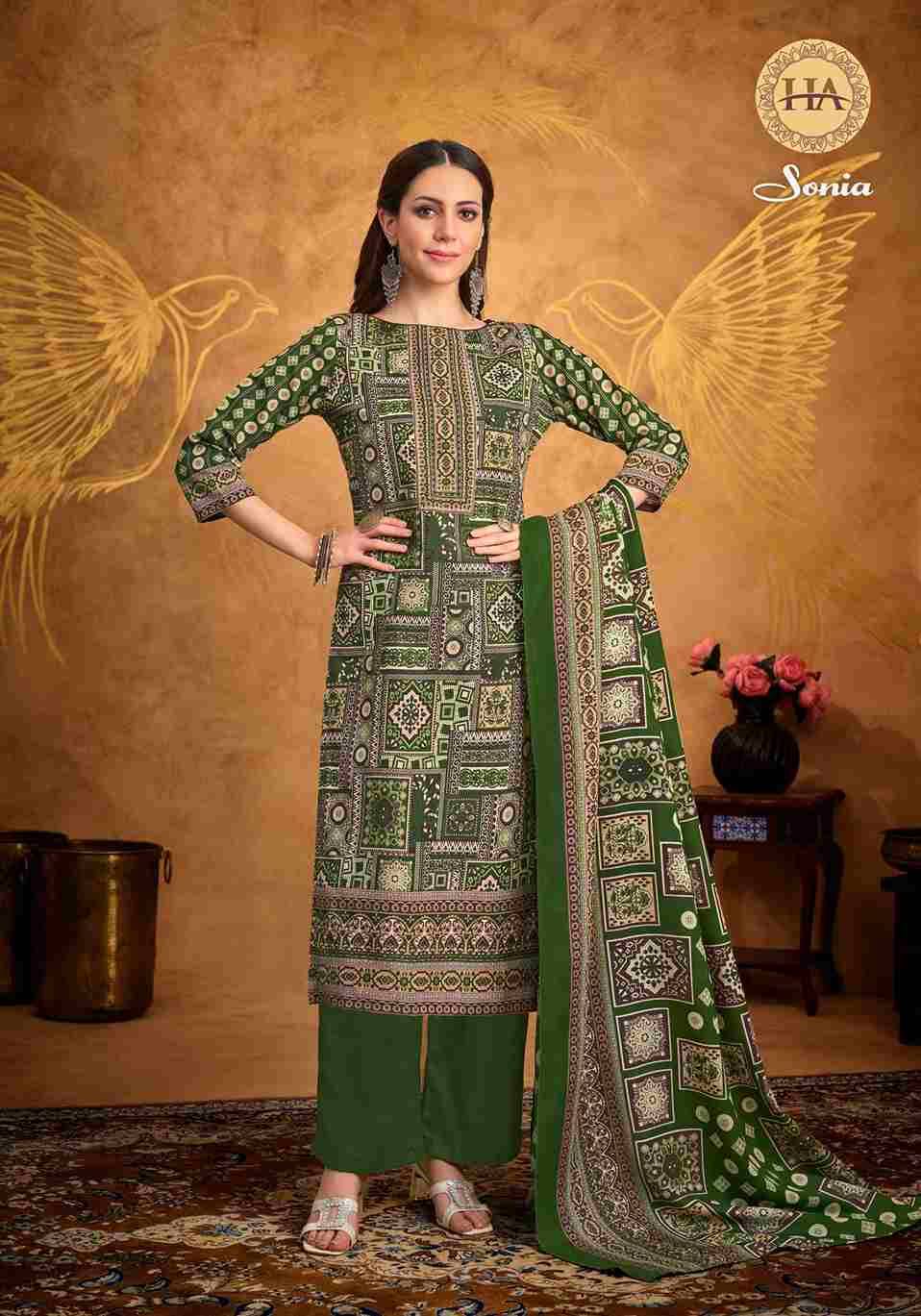 Sonia By Harshit Fashion Hub 1788-001 To 1788-008 Series Beautiful Festive Suits Stylish Fancy Colorful Casual Wear & Ethnic Wear Pure Cotton Dresses At Wholesale Price