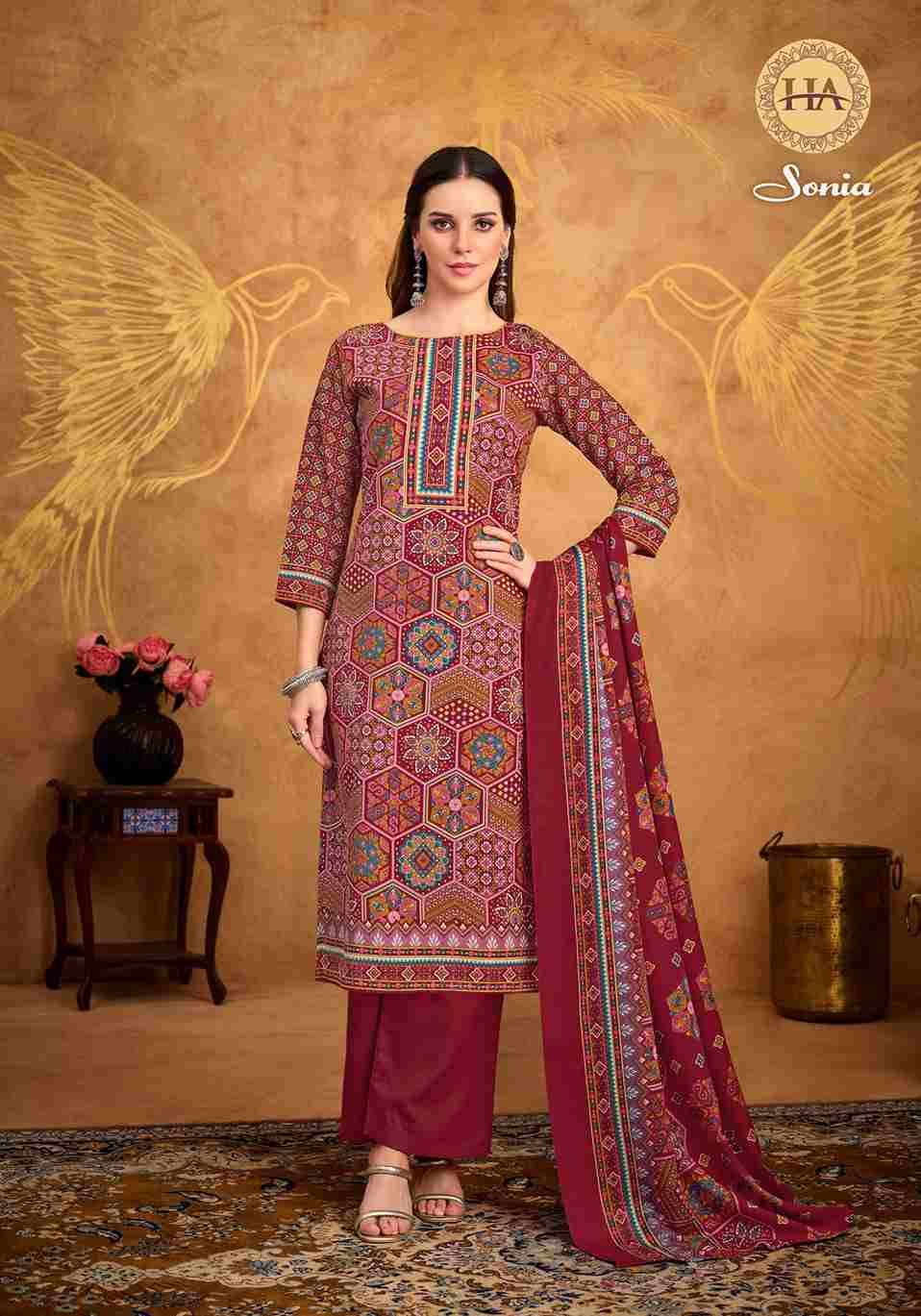 Sonia By Harshit Fashion Hub 1788-001 To 1788-008 Series Beautiful Festive Suits Stylish Fancy Colorful Casual Wear & Ethnic Wear Pure Cotton Dresses At Wholesale Price