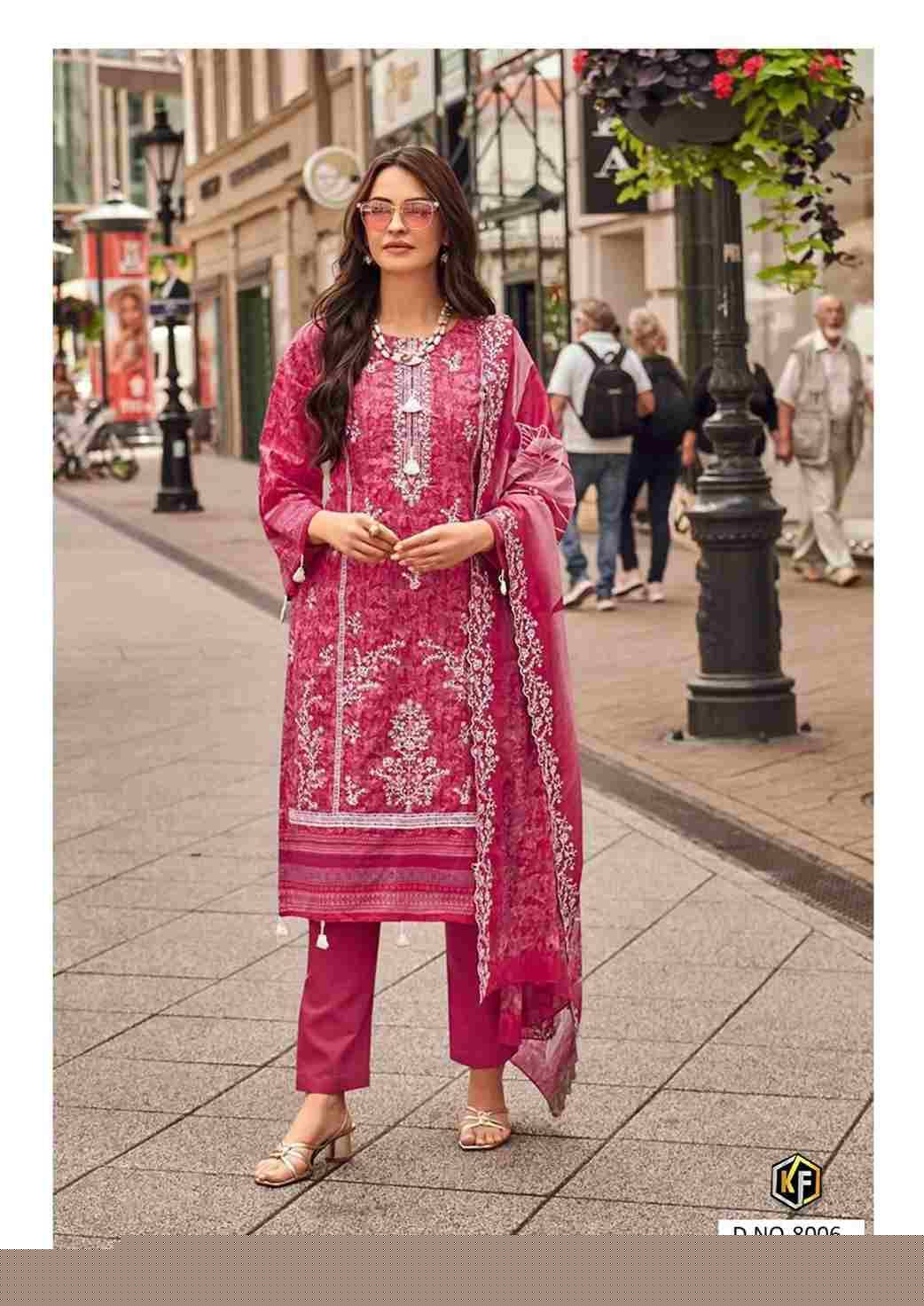Rangrez Vol-8 By Keval Fab 8001 To 8006 Series Beautiful Festive Suits Stylish Fancy Colorful Casual Wear & Ethnic Wear Heavy Cotton Print Dresses At Wholesale Price