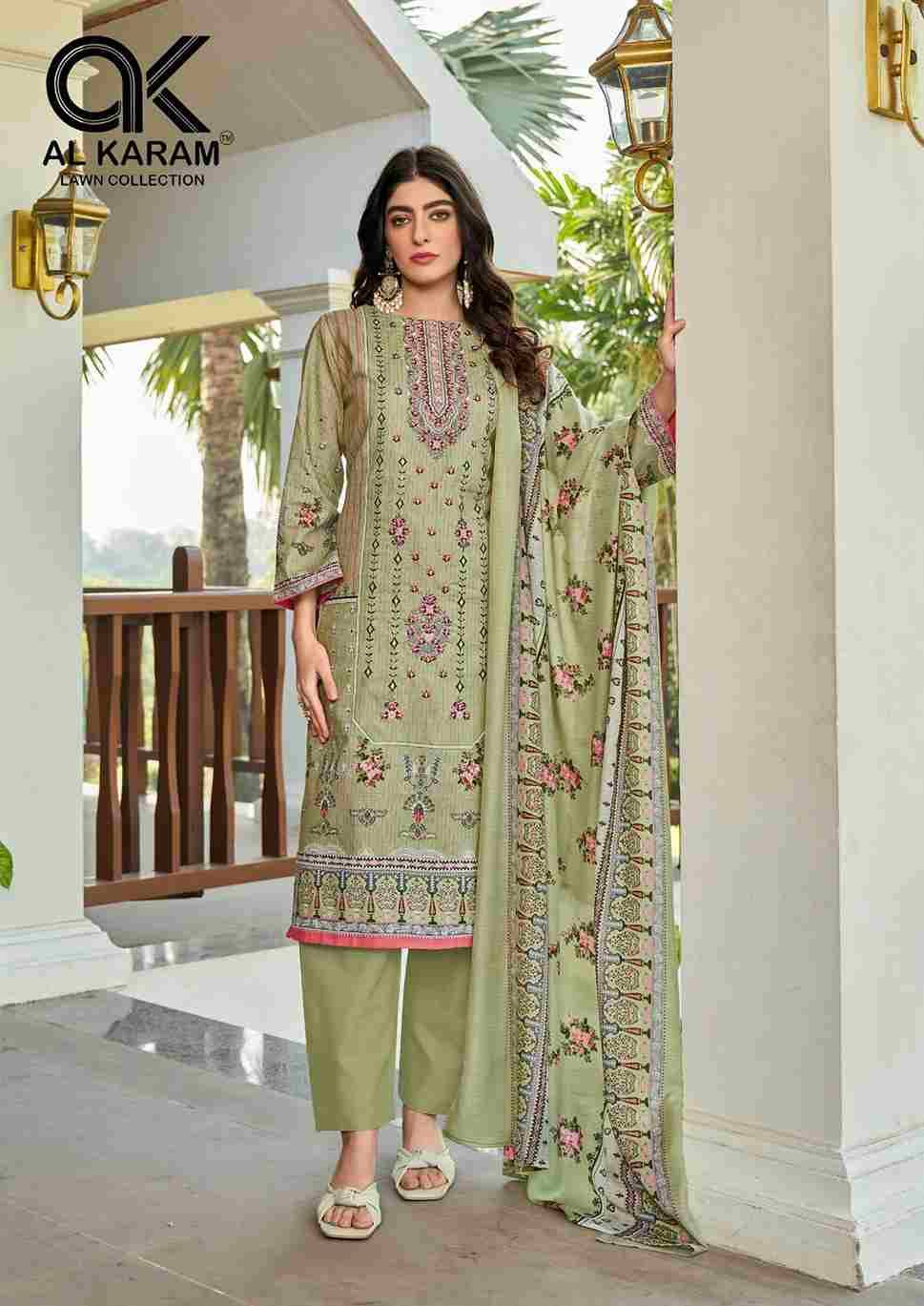 Dilshad By Al Karam Lawn Collection 1001 To 1006 Series Beautiful Suits Colorful Stylish Fancy Casual Wear & Ethnic Wear Pure Lawn Dresses At Wholesale Price