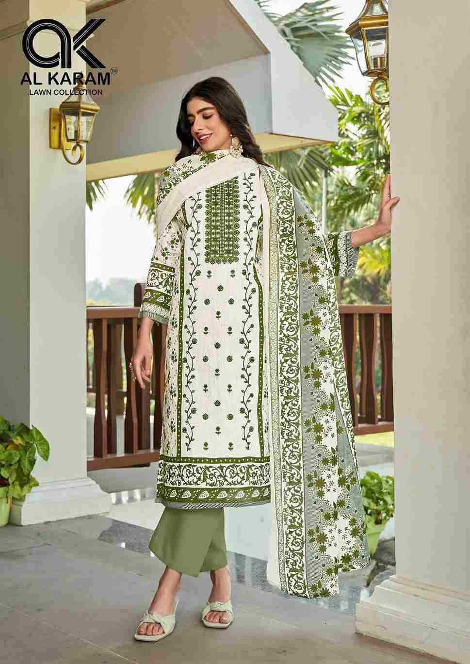 Dilshad By Al Karam Lawn Collection 1001 To 1006 Series Beautiful Suits Colorful Stylish Fancy Casual Wear & Ethnic Wear Pure Lawn Dresses At Wholesale Price