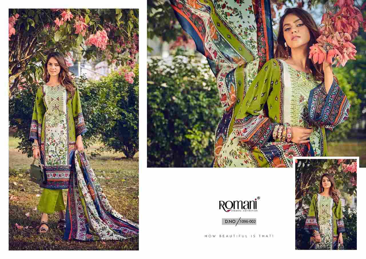 Aarzu Vol-13 By Romani 1096-001 To 1096-008 Series Beautiful Festive Suits Stylish Fancy Colorful Casual Wear & Ethnic Wear Soft Cotton Print Dresses At Wholesale Price
