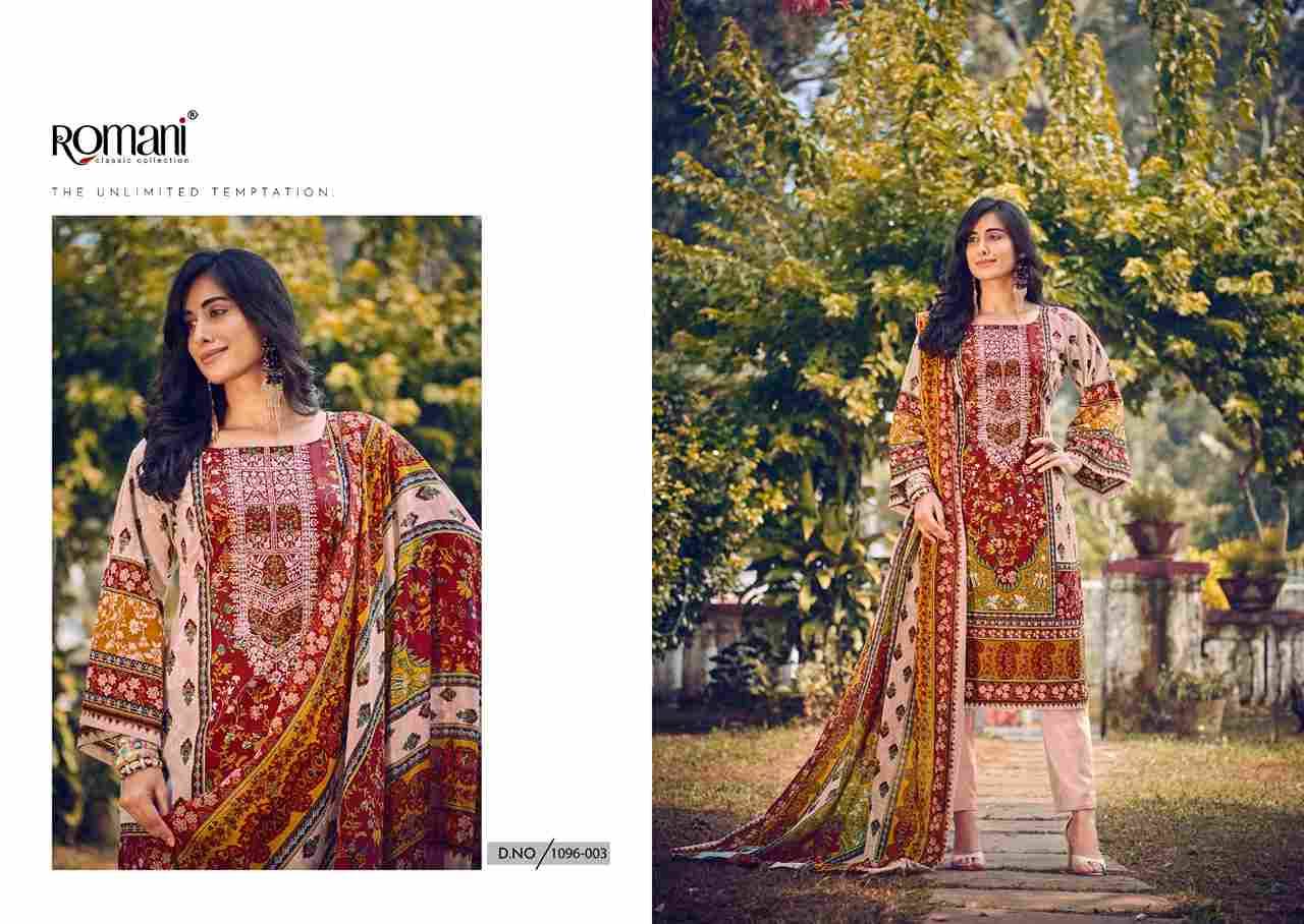 Aarzu Vol-13 By Romani 1096-001 To 1096-008 Series Beautiful Festive Suits Stylish Fancy Colorful Casual Wear & Ethnic Wear Soft Cotton Print Dresses At Wholesale Price