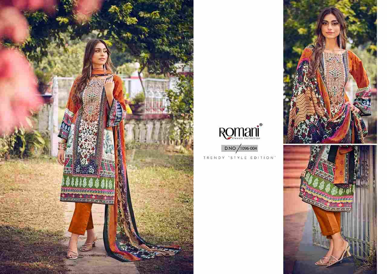 Aarzu Vol-13 By Romani 1096-001 To 1096-008 Series Beautiful Festive Suits Stylish Fancy Colorful Casual Wear & Ethnic Wear Soft Cotton Print Dresses At Wholesale Price