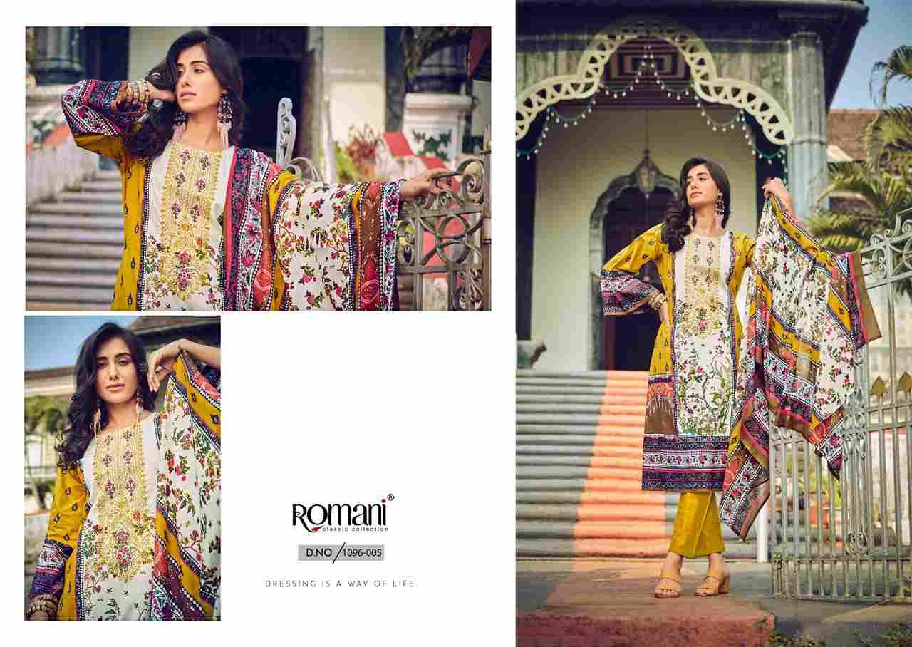 Aarzu Vol-13 By Romani 1096-001 To 1096-008 Series Beautiful Festive Suits Stylish Fancy Colorful Casual Wear & Ethnic Wear Soft Cotton Print Dresses At Wholesale Price