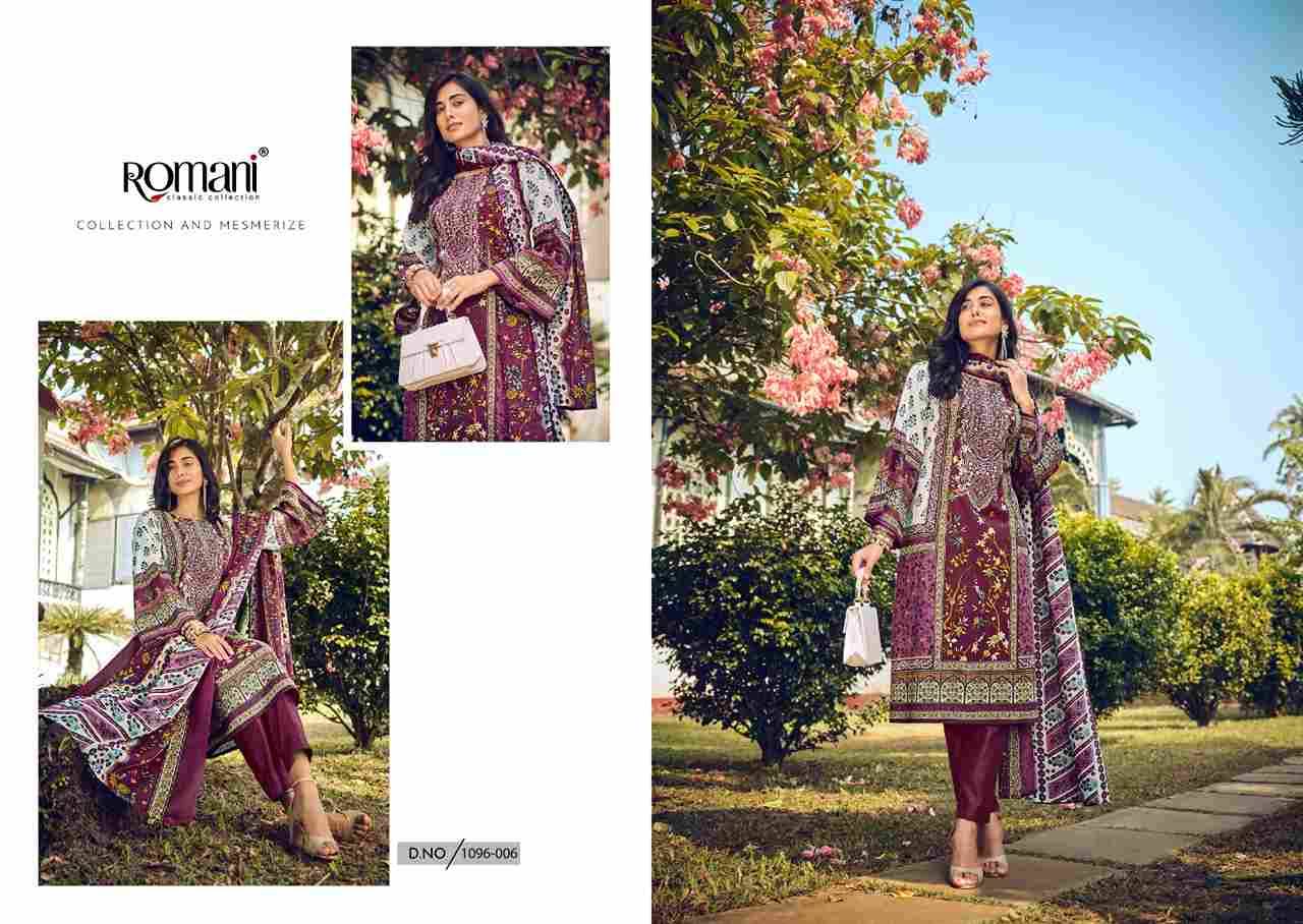 Aarzu Vol-13 By Romani 1096-001 To 1096-008 Series Beautiful Festive Suits Stylish Fancy Colorful Casual Wear & Ethnic Wear Soft Cotton Print Dresses At Wholesale Price