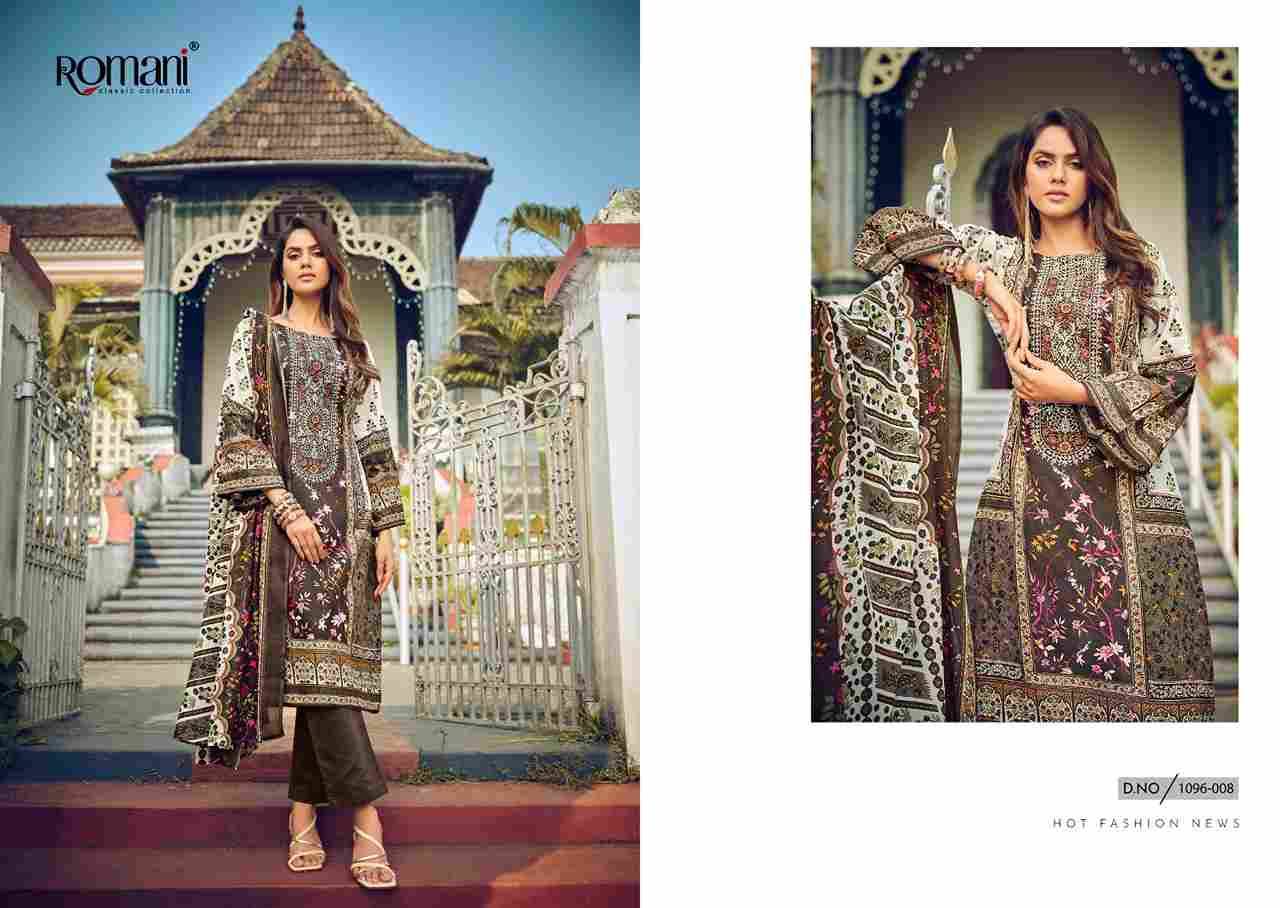 Aarzu Vol-13 By Romani 1096-001 To 1096-008 Series Beautiful Festive Suits Stylish Fancy Colorful Casual Wear & Ethnic Wear Soft Cotton Print Dresses At Wholesale Price