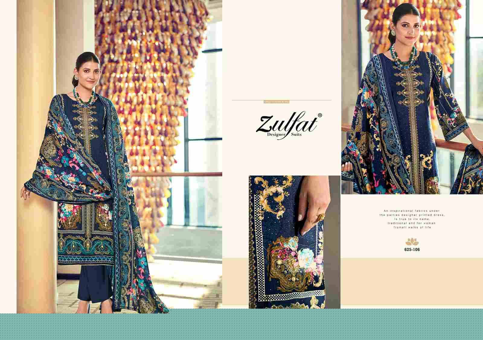 Kalki By Zulfat 625-101 To 625-106 Series Beautiful Festive Suits Stylish Fancy Colorful Casual Wear & Ethnic Wear Pure Heavy Viscose Rayon Print Dresses At Wholesale Price