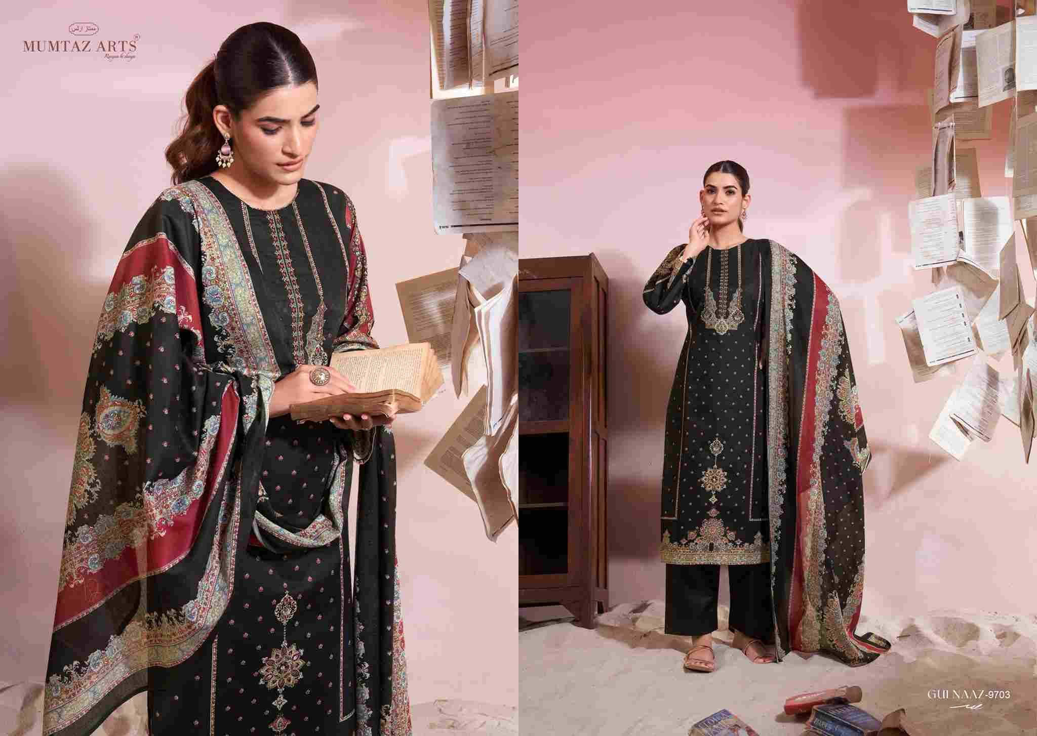 Gulnaaz By Mumtaz Arts 9701 To 9706 Series Beautiful Festive Suits Colorful Stylish Fancy Casual Wear & Ethnic Wear Pure Viscose Print Dresses At Wholesale Price