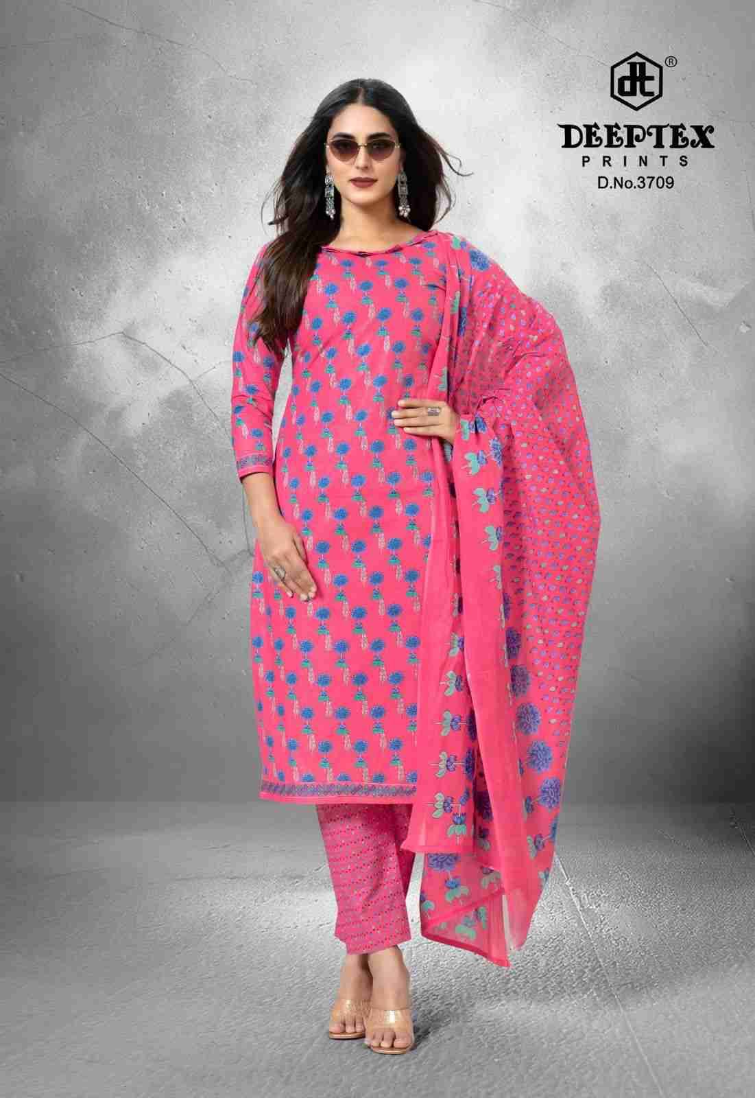 Chief Guest Vol-37 By Deeptex Prints 3701 To 3715 Series Beautiful Suits Colorful Stylish Fancy Casual Wear & Ethnic Wear Cotton Print Dresses At Wholesale Price