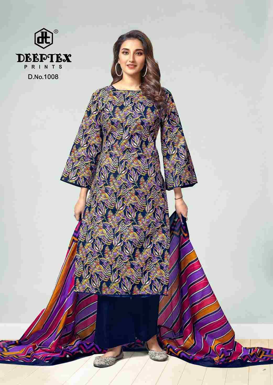 Aalia Afreen By Deeptex Prints 1001 To 1008 Series Beautiful Suits Colorful Stylish Fancy Casual Wear & Ethnic Wear Cotton Print Dresses At Wholesale Price