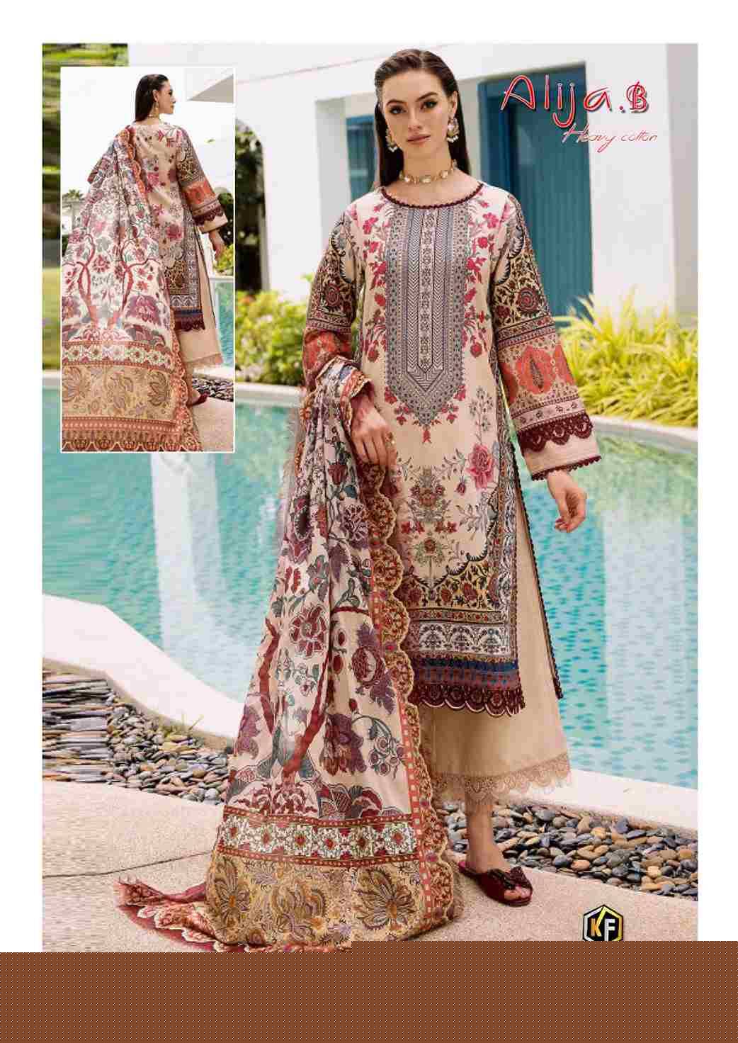 Alija.B Vol-34 By Keval Fab 34001 To 34006 Series Beautiful Stylish Festive Suits Fancy Colorful Casual Wear & Ethnic Wear & Ready To Wear Heavy Cotton Print Dresses At Wholesale Price