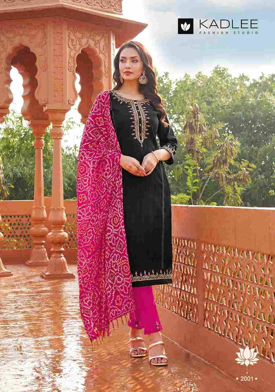 Kesar By Kadlee 2001 To 2004 Series Beautiful Festive Suits Colorful Stylish Fancy Casual Wear & Ethnic Wear Viscose Print Dresses At Wholesale Price