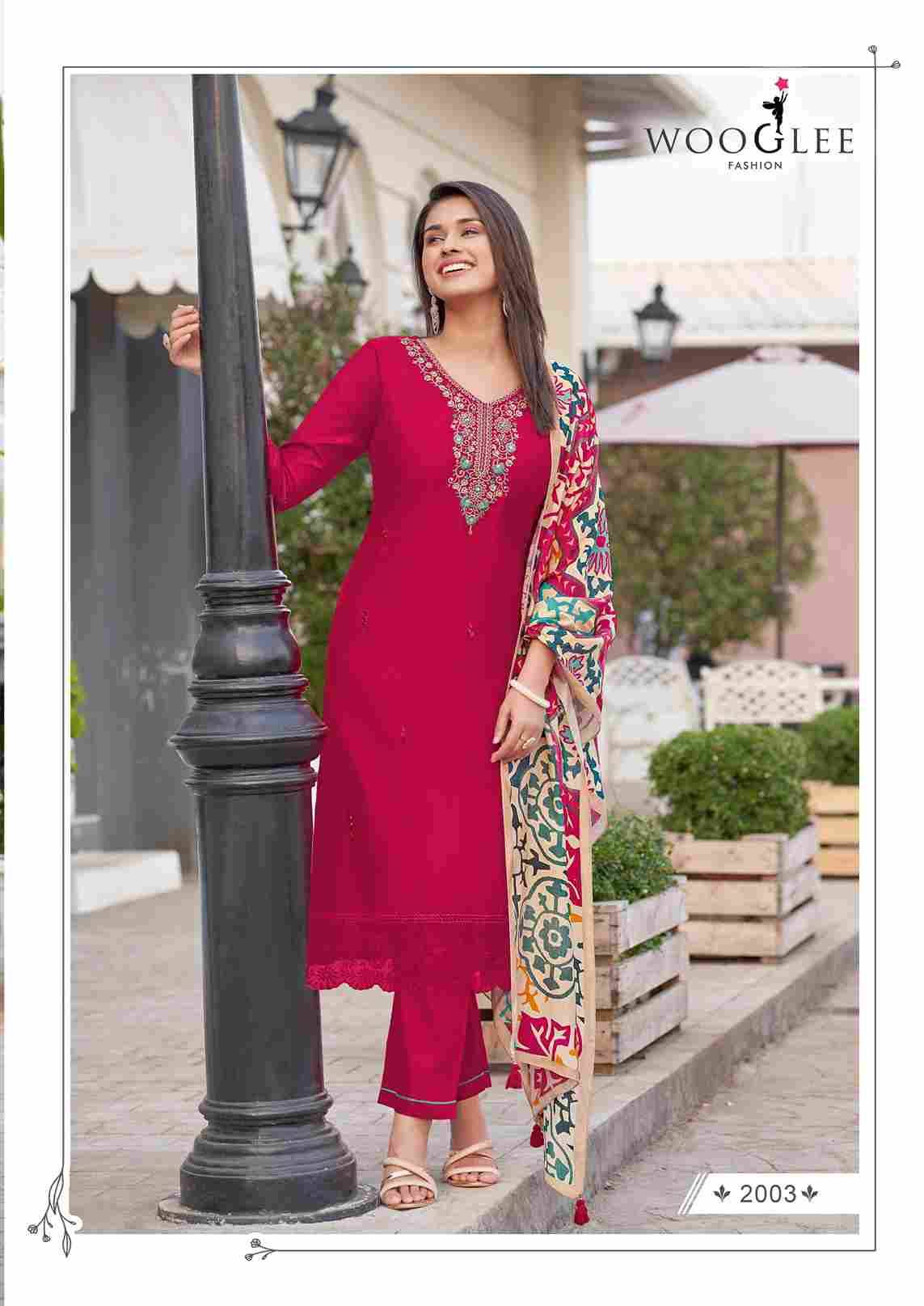Ehsaas By Wooglee 2001 To 2006 Series Designer Festive Suits Collection Beautiful Stylish Fancy Colorful Party Wear & Occasional Wear Pure Viscose Embroidered Dresses At Wholesale Price
