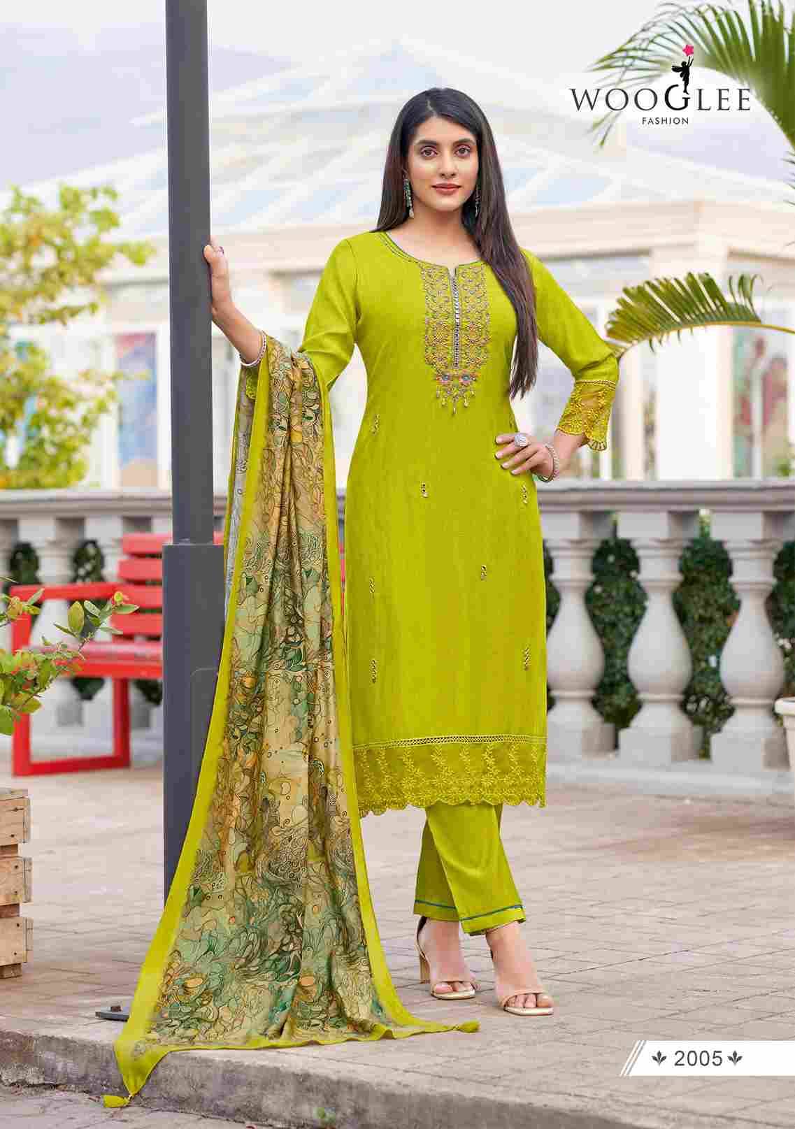 Ehsaas By Wooglee 2001 To 2006 Series Designer Festive Suits Collection Beautiful Stylish Fancy Colorful Party Wear & Occasional Wear Pure Viscose Embroidered Dresses At Wholesale Price