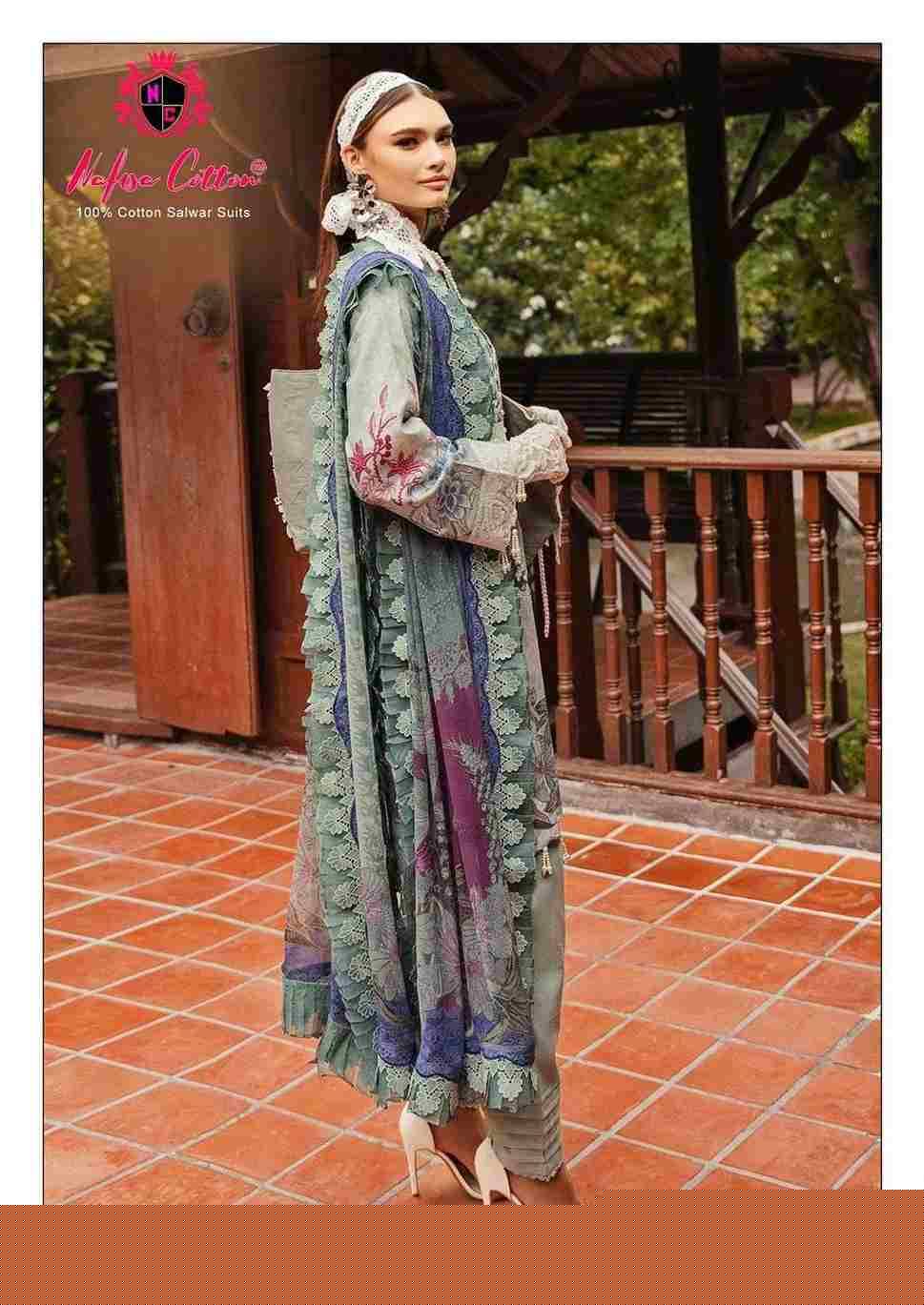 Monsoon Cotton Collection Vol-15 By Nafisa Cotton 15001 To 15006 Series Beautiful Stylish Festive Suits Fancy Colorful Casual Wear & Ethnic Wear & Ready To Wear Pure Cotton Print Dresses At Wholesale Price