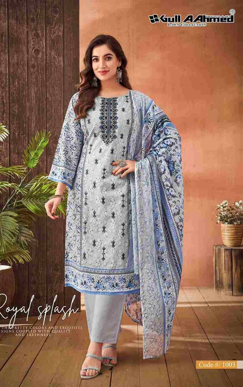 Zara By Gull Aahmed 1001 To 1006 Series Beautiful Festive Suits Stylish Fancy Colorful Casual Wear & Ethnic Wear Pure Lawn Dresses At Wholesale Price
