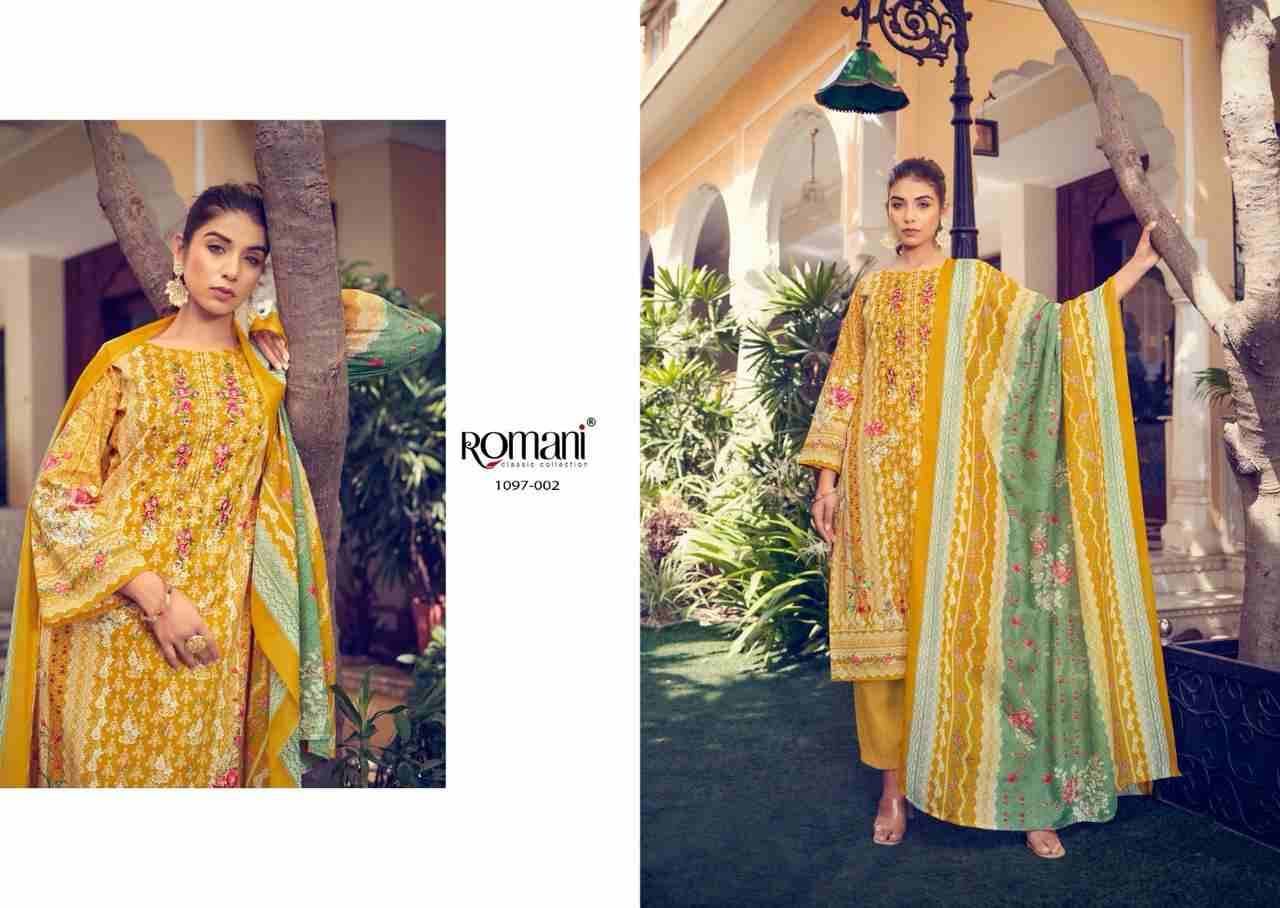 Aarzu Vol-14 By Romani 1097-001 To 1097-008 Series Beautiful Festive Suits Stylish Fancy Colorful Casual Wear & Ethnic Wear Soft Cotton Print Dresses At Wholesale Price