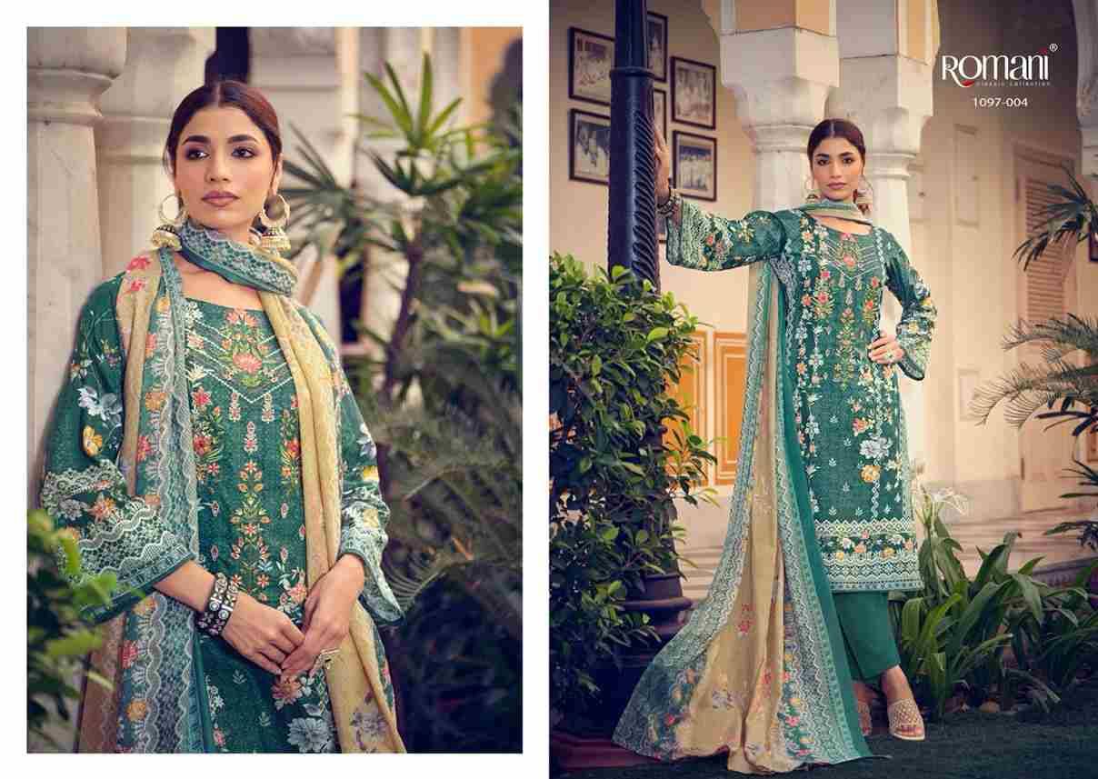 Aarzu Vol-14 By Romani 1097-001 To 1097-008 Series Beautiful Festive Suits Stylish Fancy Colorful Casual Wear & Ethnic Wear Soft Cotton Print Dresses At Wholesale Price