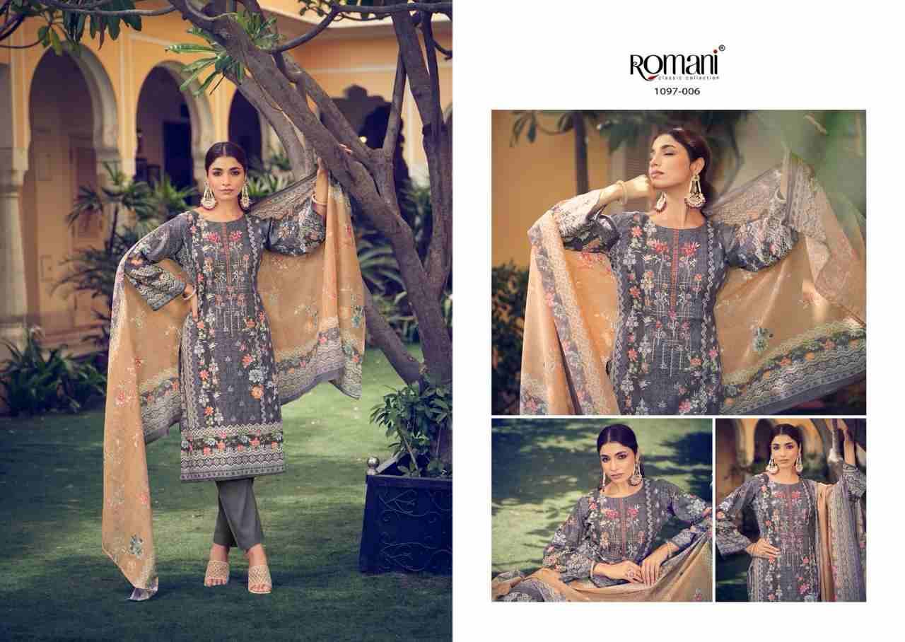 Aarzu Vol-14 By Romani 1097-001 To 1097-008 Series Beautiful Festive Suits Stylish Fancy Colorful Casual Wear & Ethnic Wear Soft Cotton Print Dresses At Wholesale Price