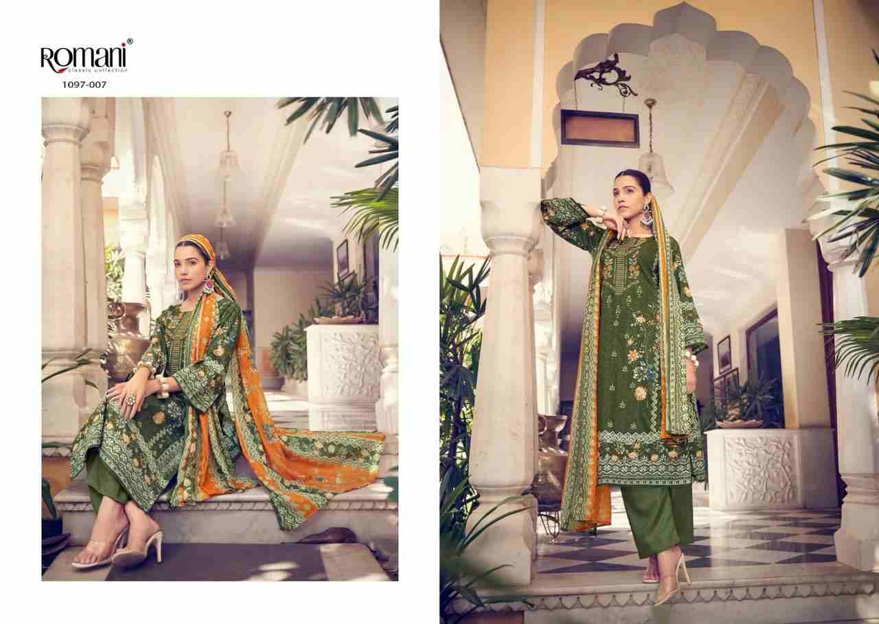 Aarzu Vol-14 By Romani 1097-001 To 1097-008 Series Beautiful Festive Suits Stylish Fancy Colorful Casual Wear & Ethnic Wear Soft Cotton Print Dresses At Wholesale Price