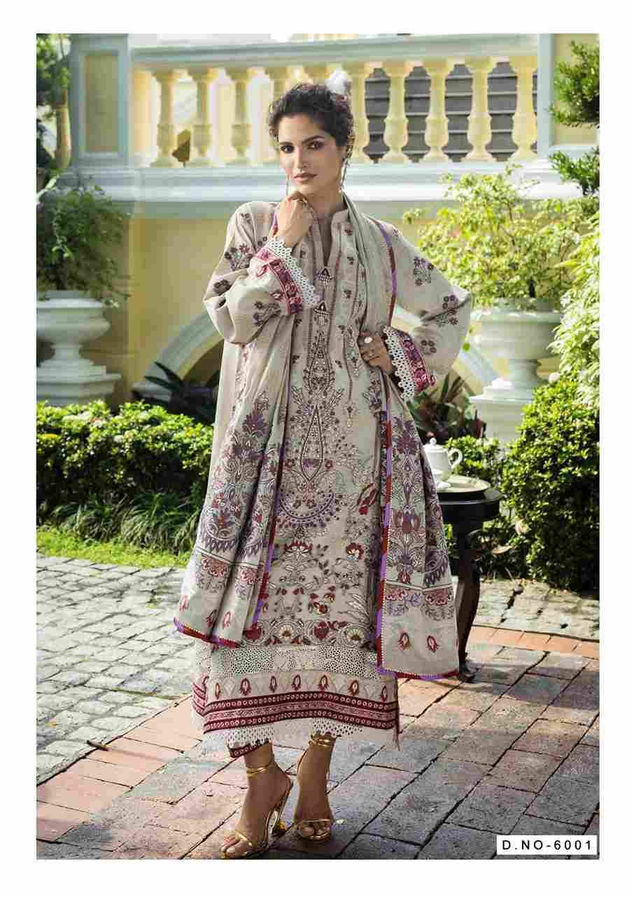 Qurbat Vol-6 By Mizaj 6001 To 6006 Series Beautiful Suits Colorful Stylish Fancy Casual Wear & Ethnic Wear Premium Cotton Print Dresses At Wholesale Price