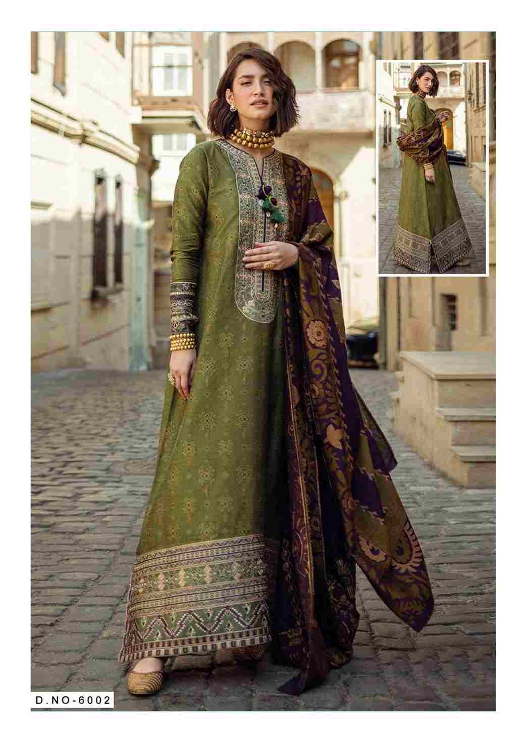 Qurbat Vol-6 By Mizaj 6001 To 6006 Series Beautiful Suits Colorful Stylish Fancy Casual Wear & Ethnic Wear Premium Cotton Print Dresses At Wholesale Price