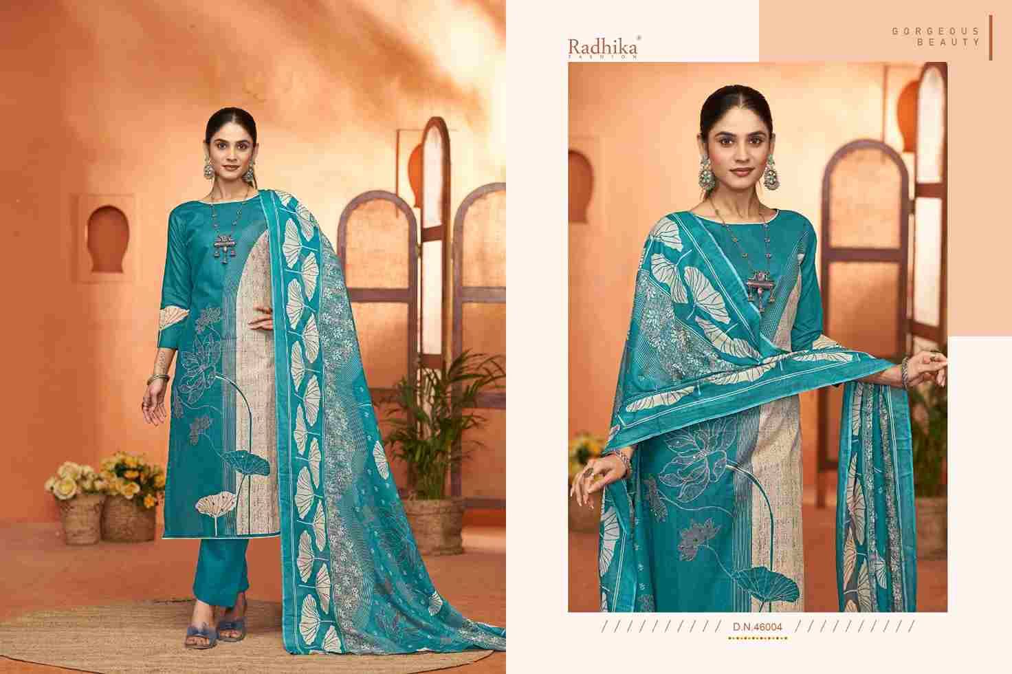 Noori By Azara 46001 To 46004 Series Beautiful Festive Suits Stylish Fancy Colorful Casual Wear & Ethnic Wear Pure Lawn Cotton Dresses At Wholesale Price