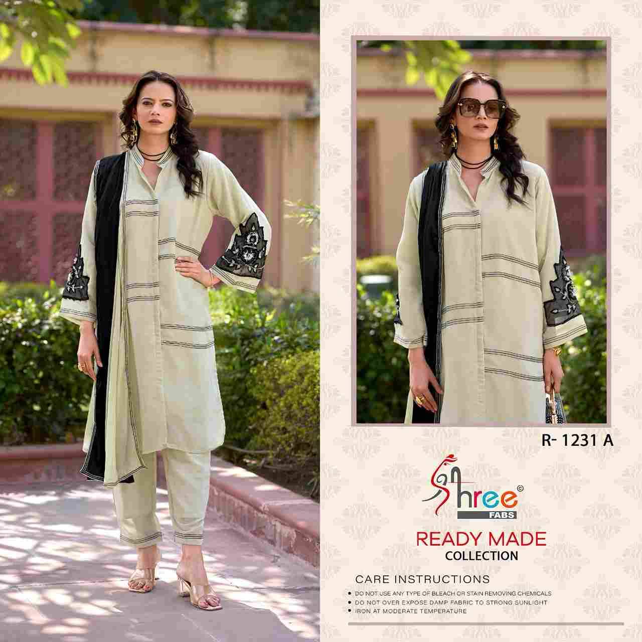 Shree Fabs Hit Design R-1231 Colours By Shree Fabs R-1231-A To R-1231-D Series Beautiful Pakistani Suits Stylish Fancy Colorful Party Wear & Occasional Wear Chiffon Embroidered Dresses At Wholesale Price