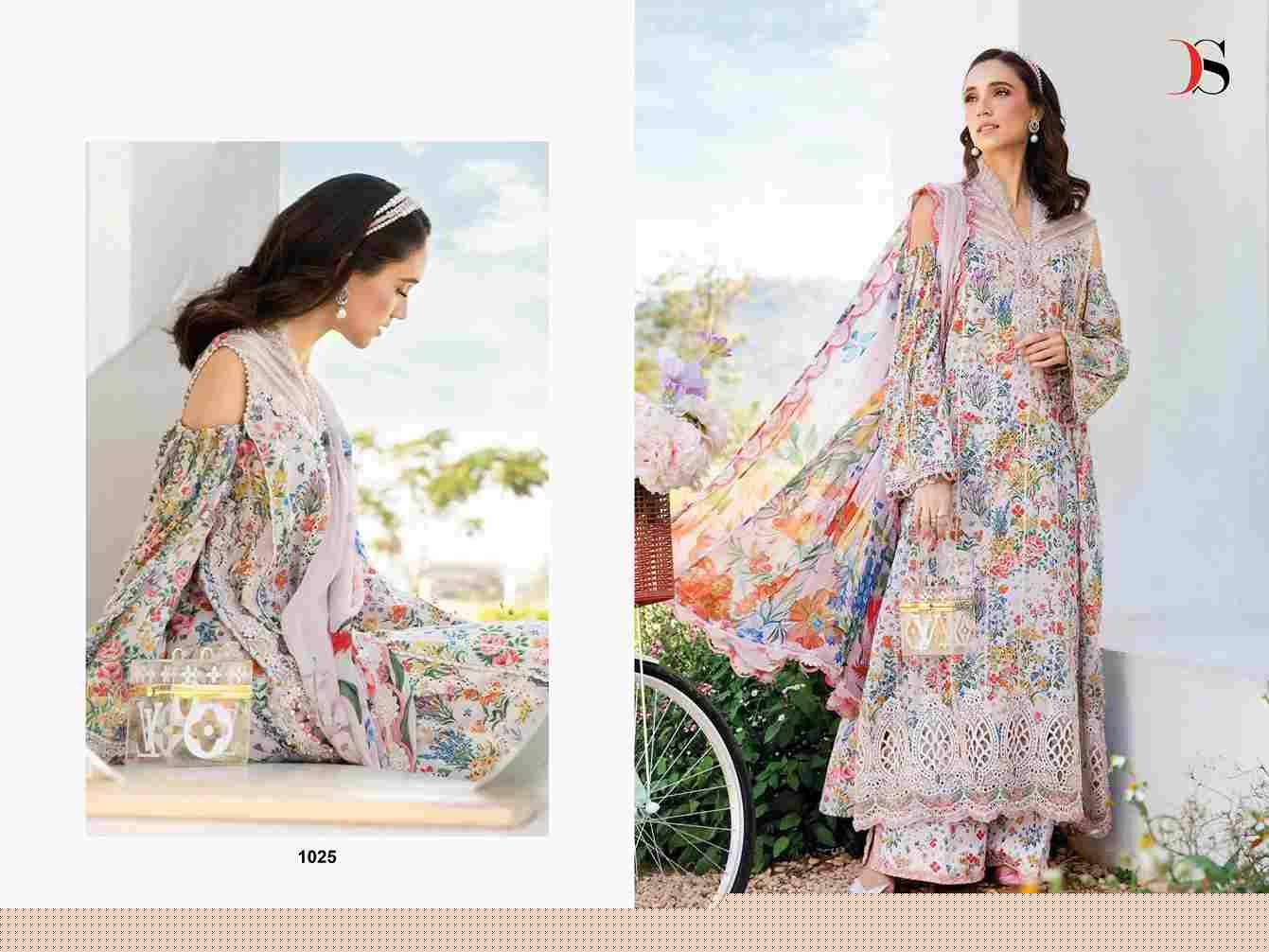 M Print Spring Summer-25 By Deepsy Suits 1021 To 1028 Series Beautiful Pakistani Suits Colorful Stylish Fancy Casual Wear & Ethnic Wear Pure Cotton Print Dresses At Wholesale Price