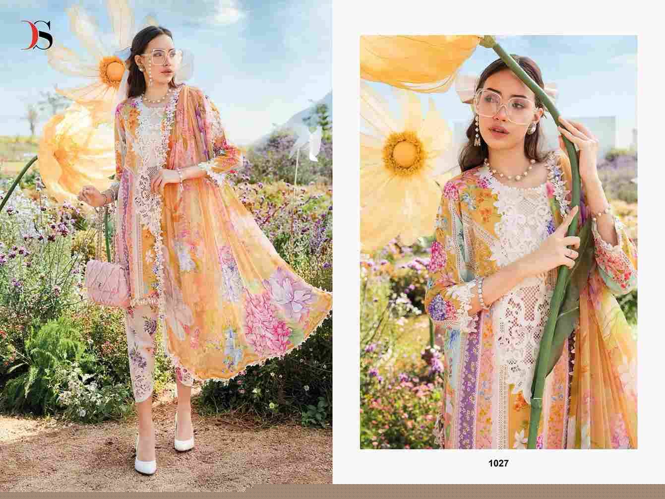 M Print Spring Summer-25 By Deepsy Suits 1021 To 1028 Series Beautiful Pakistani Suits Colorful Stylish Fancy Casual Wear & Ethnic Wear Pure Cotton Print Dresses At Wholesale Price
