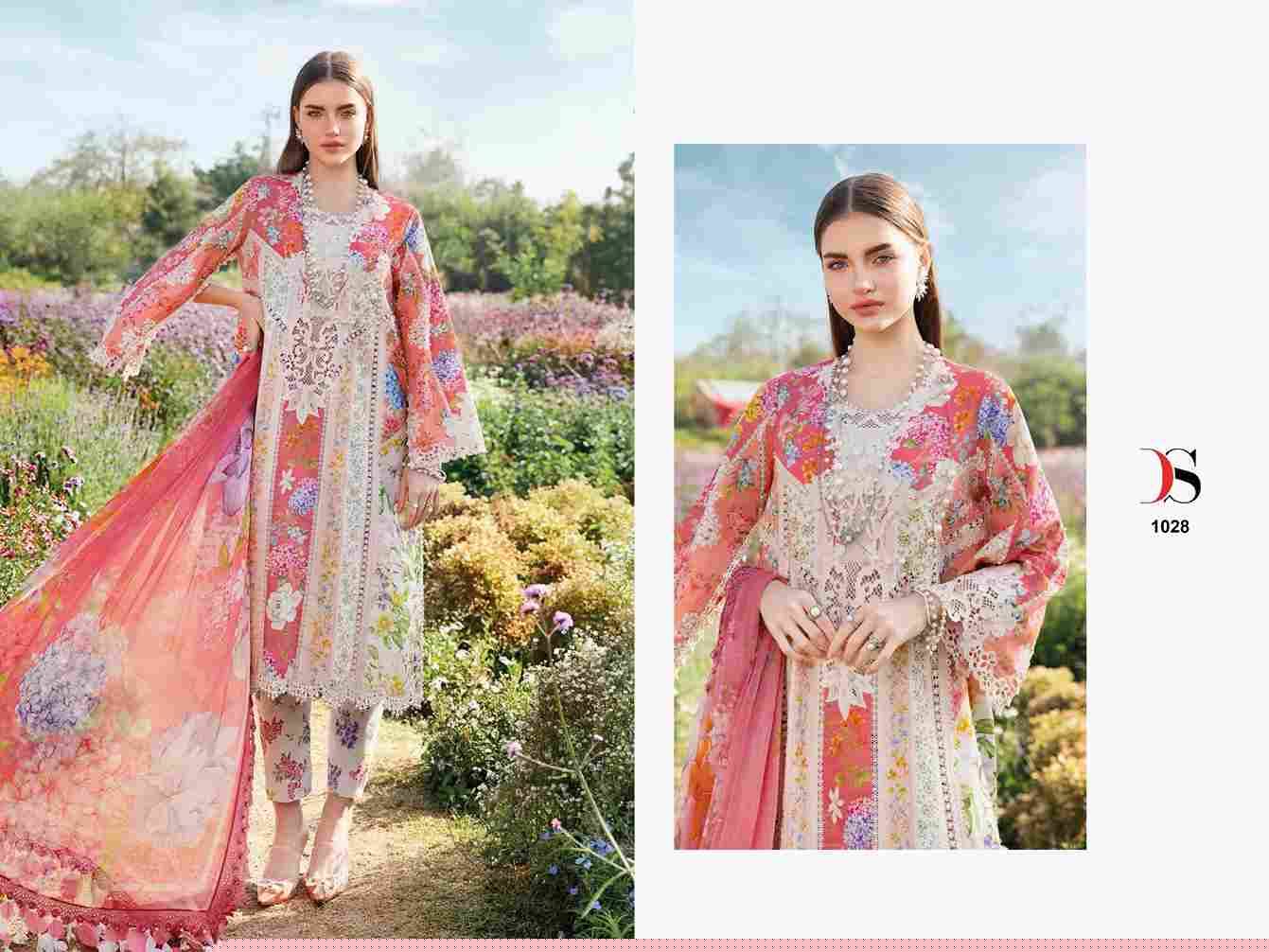 M Print Spring Summer-25 By Deepsy Suits 1021 To 1028 Series Beautiful Pakistani Suits Colorful Stylish Fancy Casual Wear & Ethnic Wear Pure Cotton Print Dresses At Wholesale Price