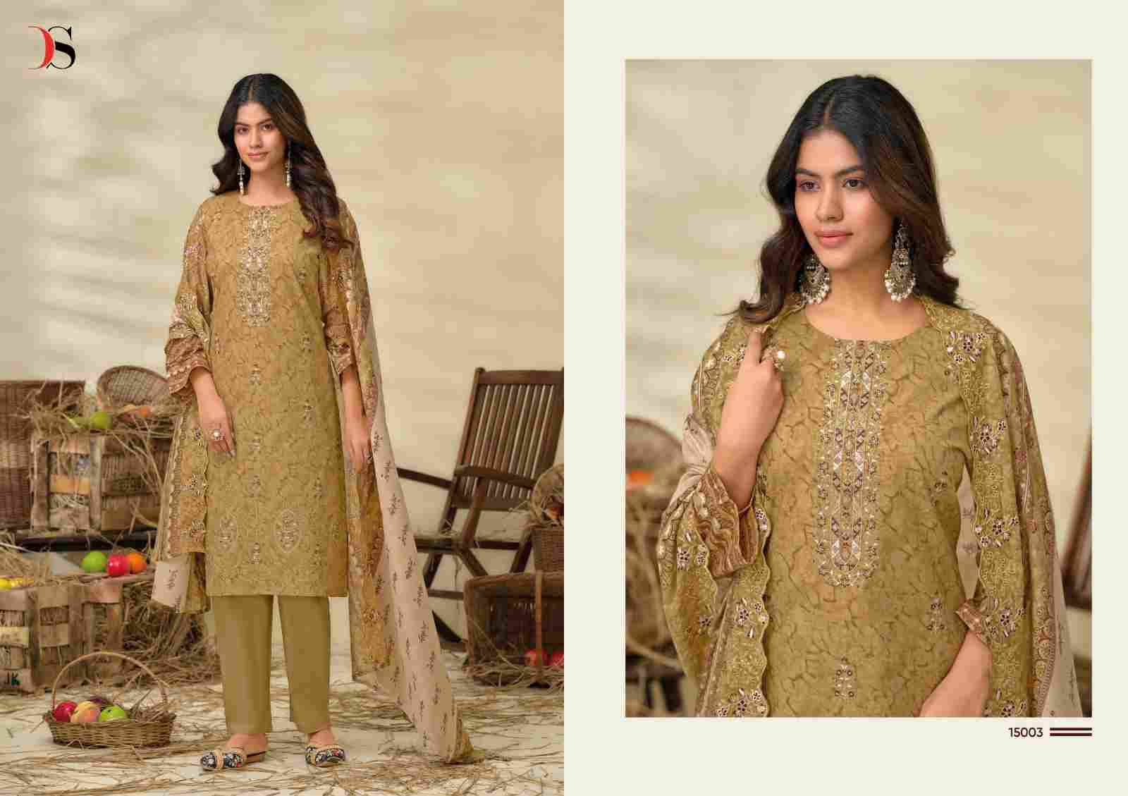 Bin Saeed Vol-15 By Deepsy Suits 15001 To 15008 Series Beautiful Pakistani Suits Colorful Stylish Fancy Casual Wear & Ethnic Wear Pure Cotton With Embroidered Dresses At Wholesale Price